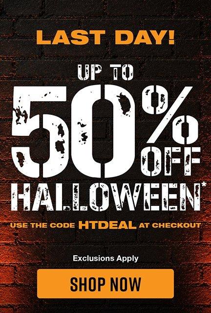 Shop Halloween Sale