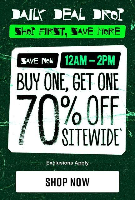 Shop Limited Time Sale