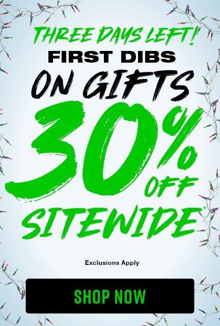 Shop 30% Off Sale