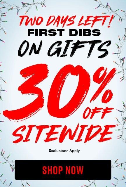 Shop 30% Off Sale