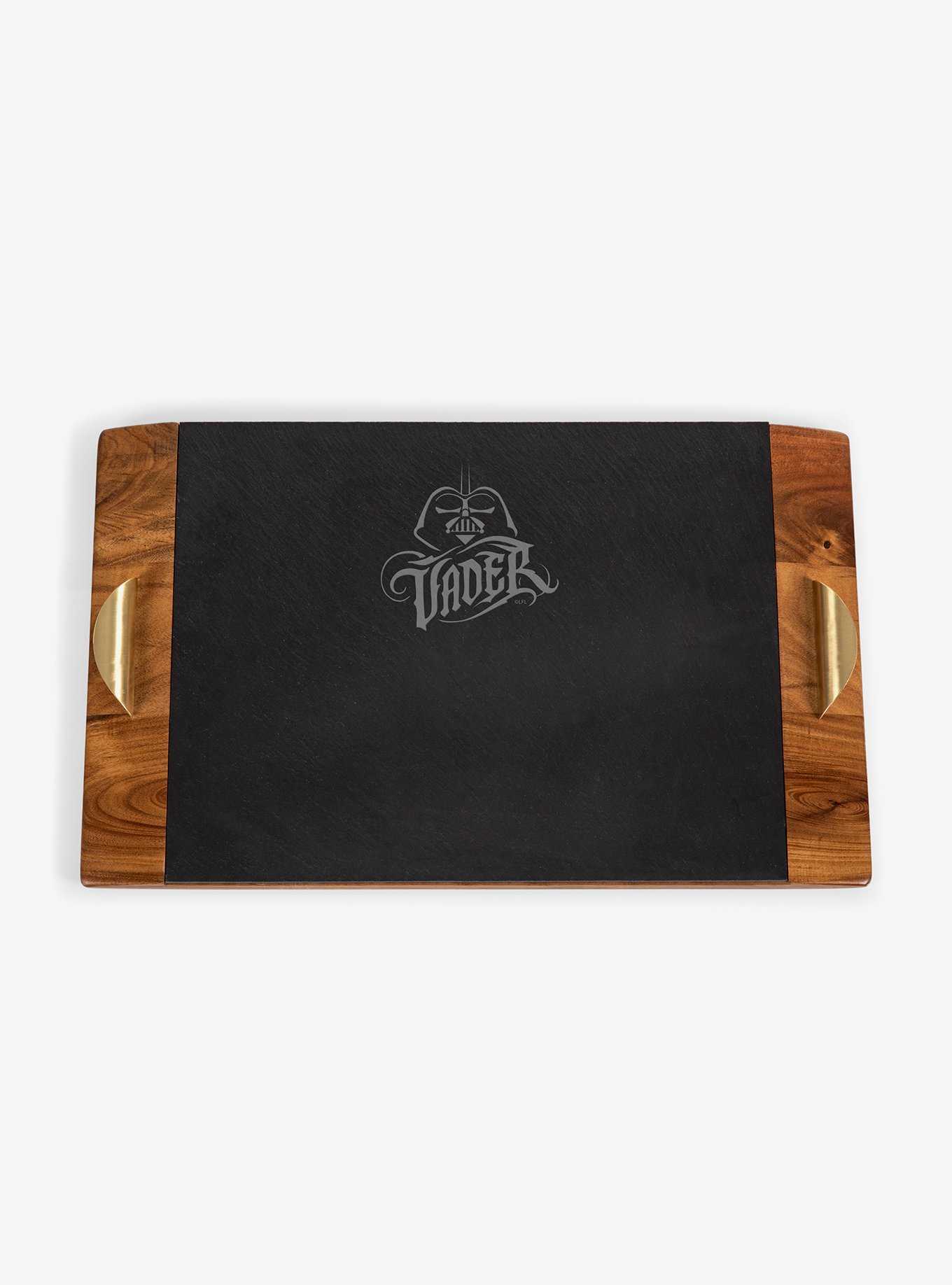 Star Wars Darth Vader Covina Acacia And Slate Serving Tray, , hi-res