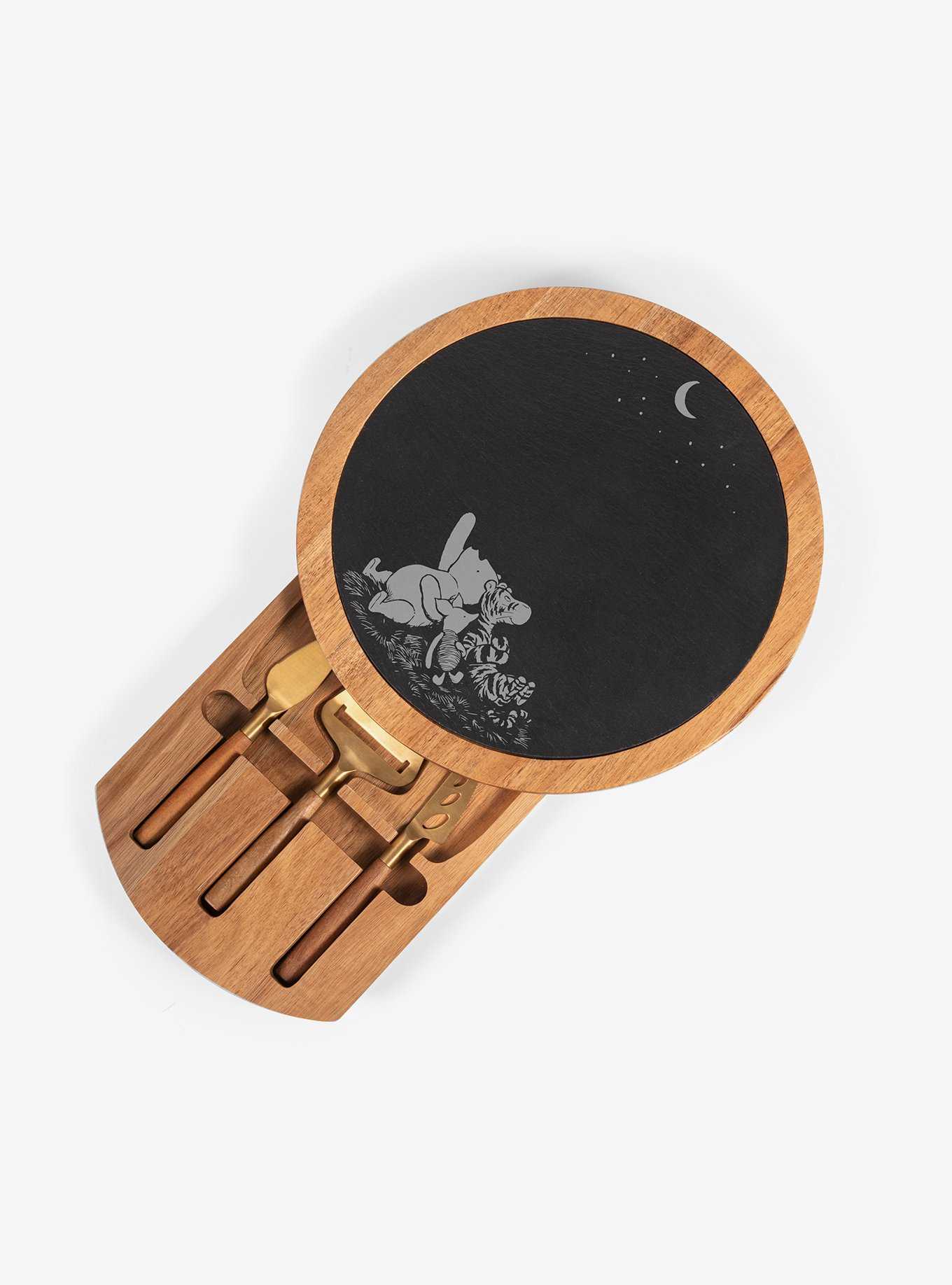 Disney Winnie The Pooh Insignia Acacia And Slate Serving Board With Cheese Tools Set, , hi-res