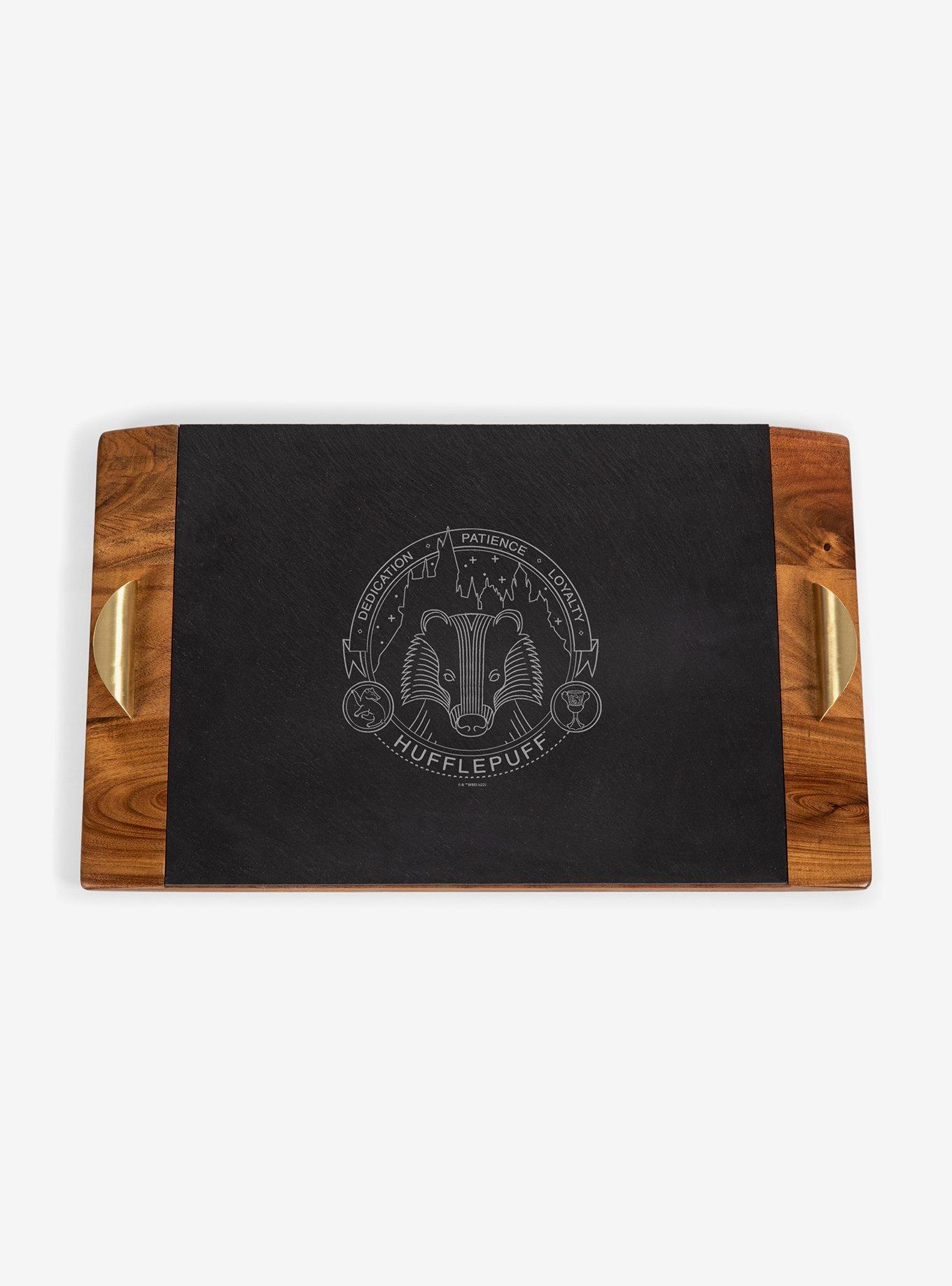 Harry Potter Hufflepuff Covina Acacia And Slate Serving Tray, , hi-res