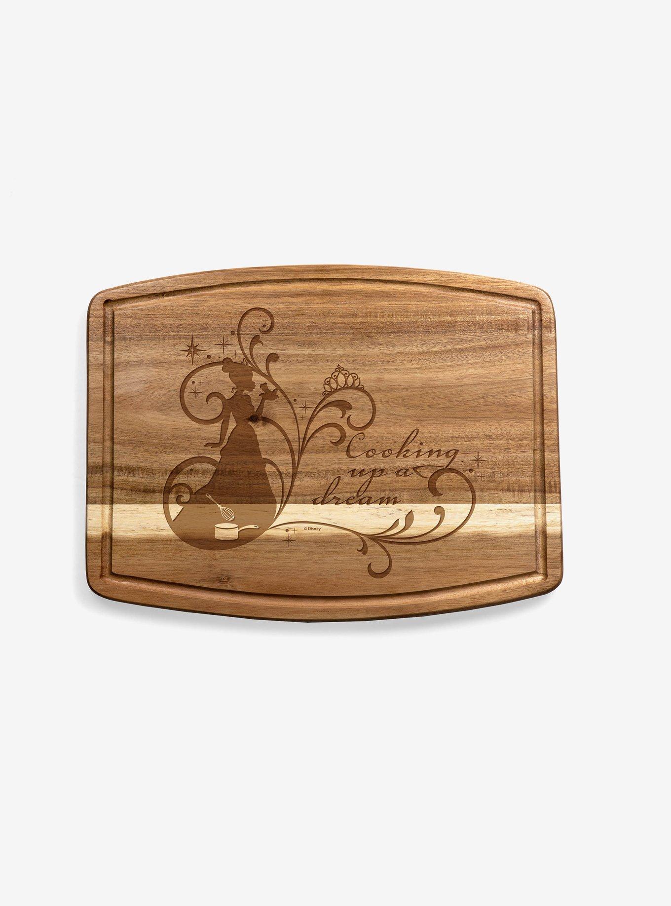 Disney The Princess And The Frog Ovale Acacia Cutting Board, , alternate