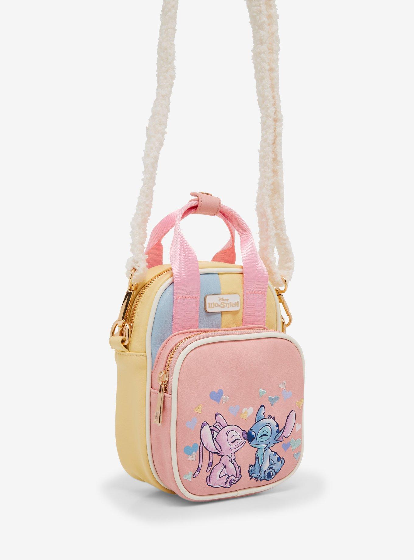 Disney Lilo & Stitch Multicolored Stitch & Angel Crossbody