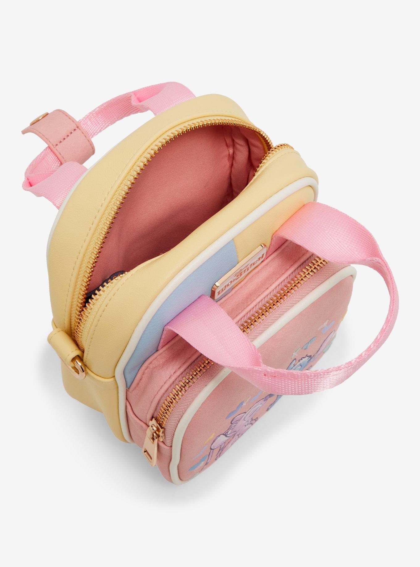 Disney Lilo & Stitch Multicolored Stitch & Angel Crossbody Bag - BoxLunch Exclusive, , alternate