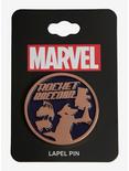 Marvel Guardians of the Galaxy Rocket Raccoon Circular Enamel Pin - BoxLunch Exclusive, , alternate