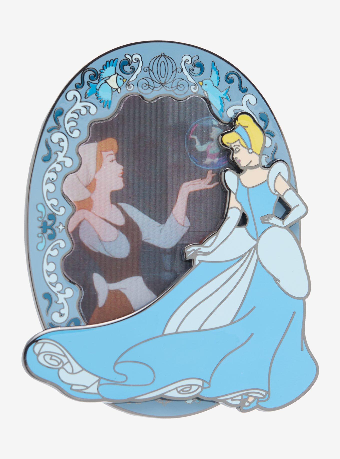 Loungefly Disney Cinderella Lenticular Frame Limited Edition Enamel Pin , , alternate