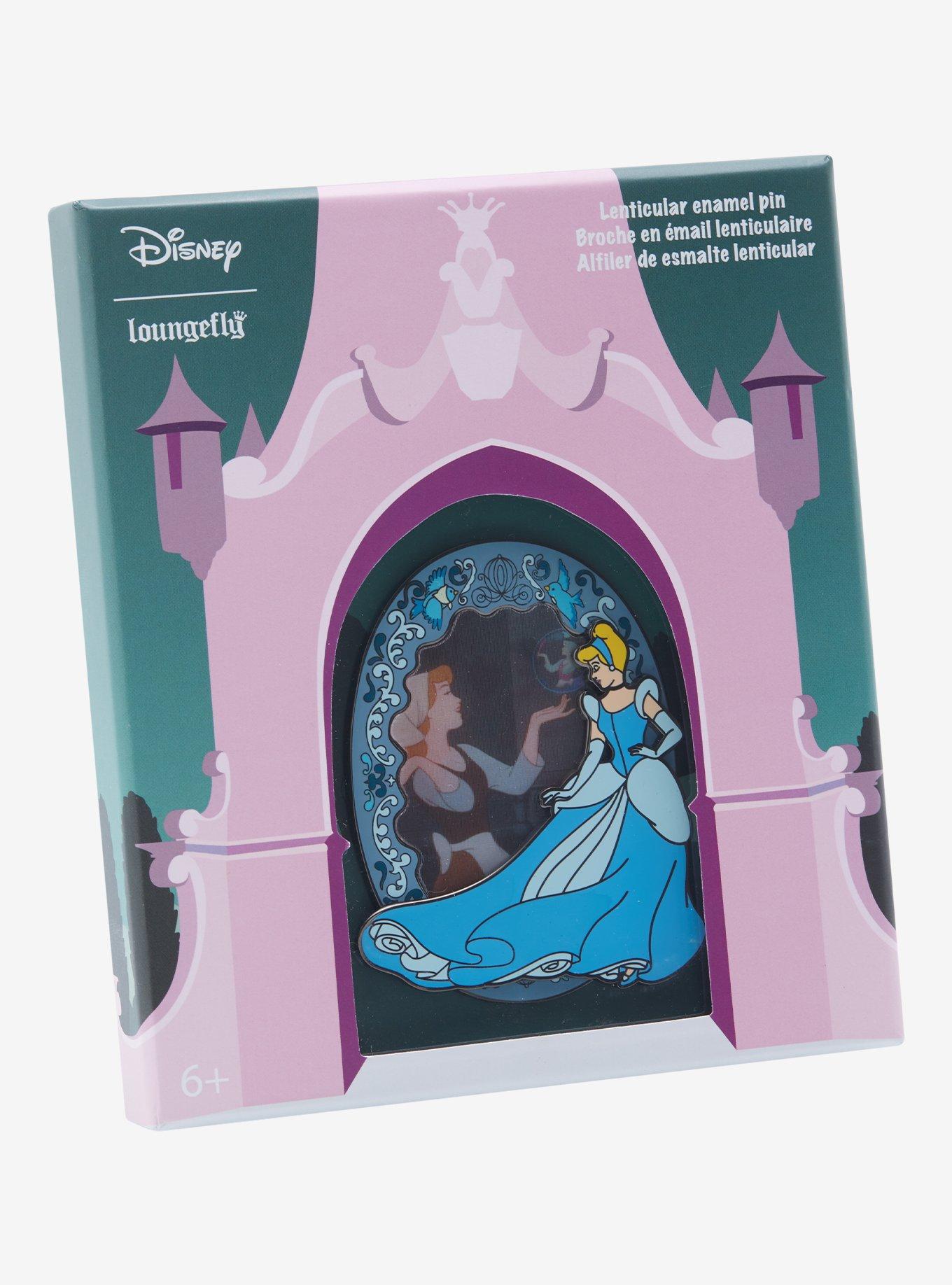 Loungefly Disney Cinderella Lenticular Frame Limited Edition Enamel Pin , , alternate