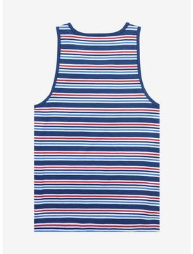 Marvel Spider-Man Logo Striped Tank Top - BoxLunch Exclusive, , hi-res