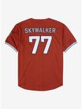 Star Wars Luke Skywalker Rebel Baseball Jersey - BoxLunch Exclusive, DARK ORANGE, alternate