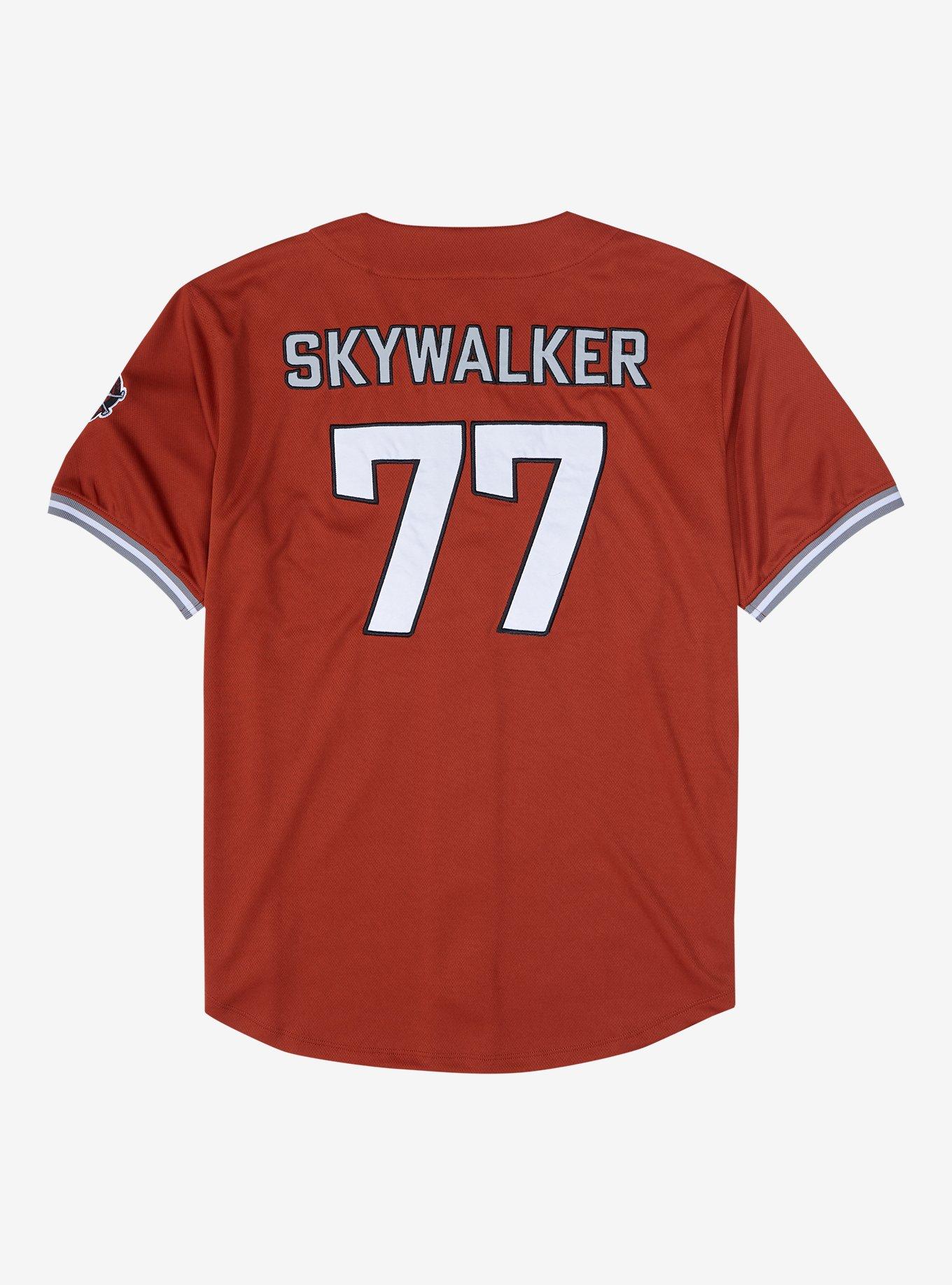 Star Wars Luke Skywalker Rebel Baseball Jersey - BoxLunch Exclusive, , hi-res