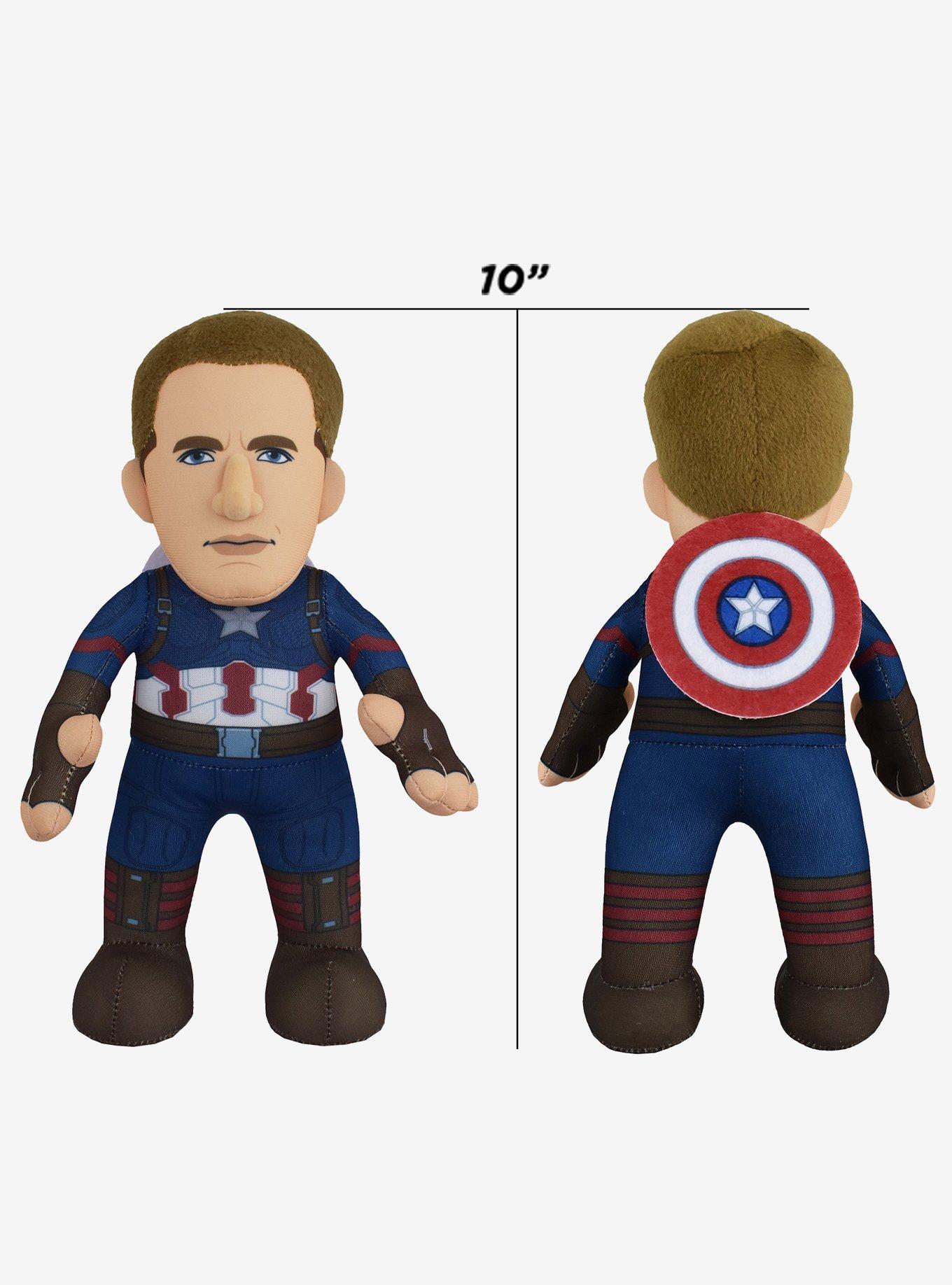 Marvel Captain America and Black Panther Bleacher Creatures Plush Bundle, , alternate