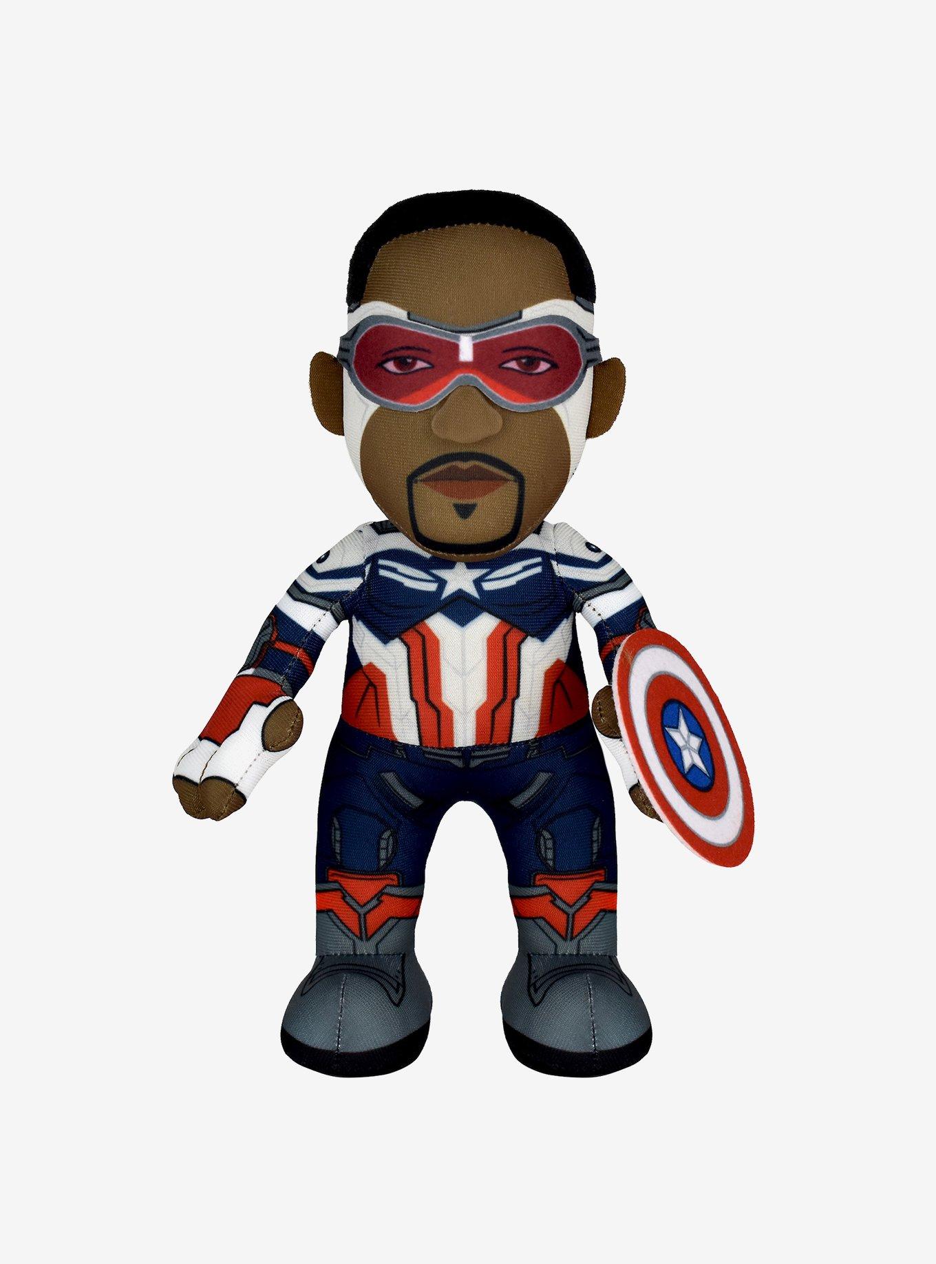 Marvel Captain America Sam Wilson Bleacher Creatures Plush Bundle, , alternate