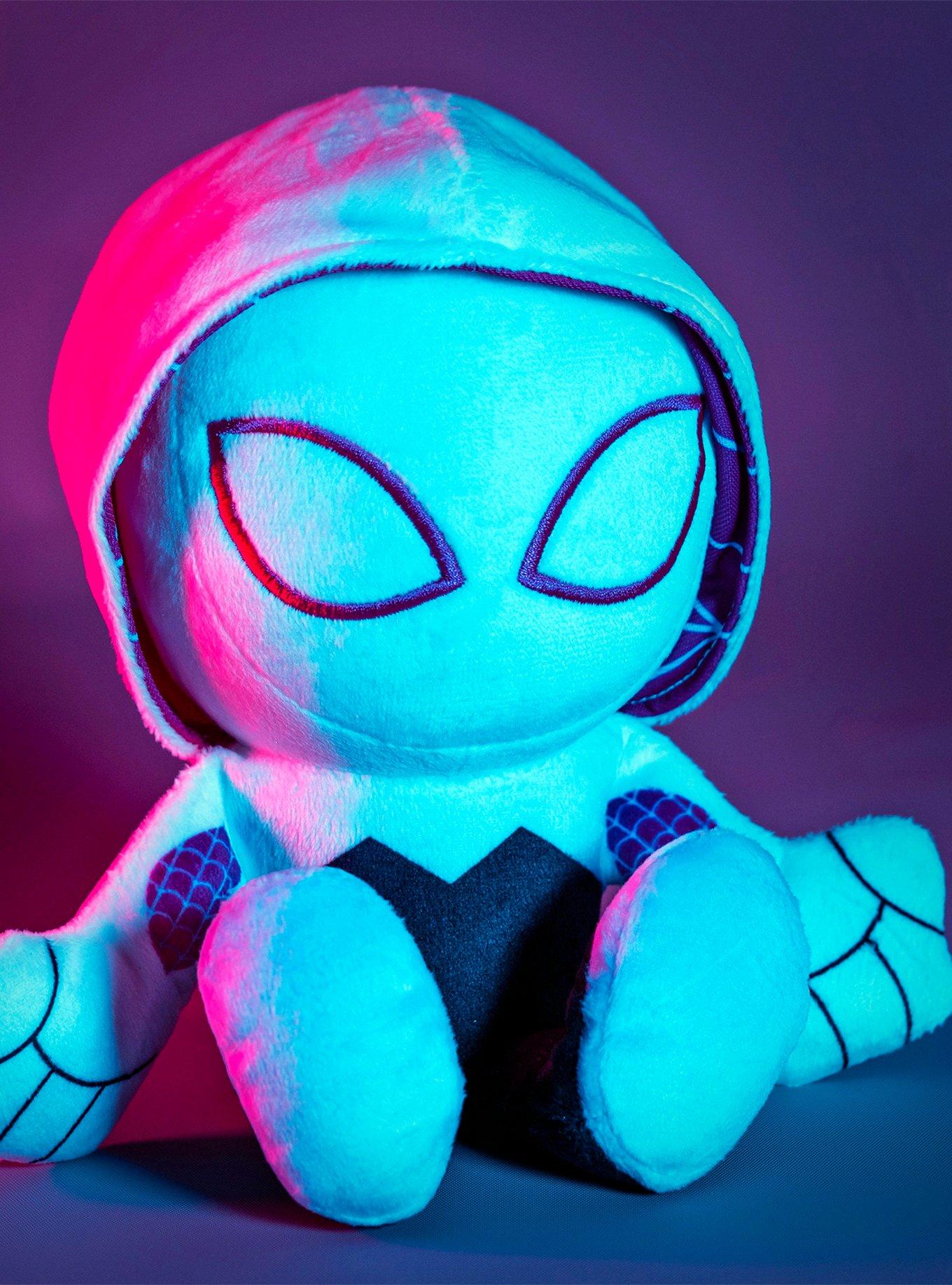 Marvel Spider-Man Miles Morales & Ghost Spider (Spider-Gwen) Bleacher Creatures Plush Bundle, , alternate