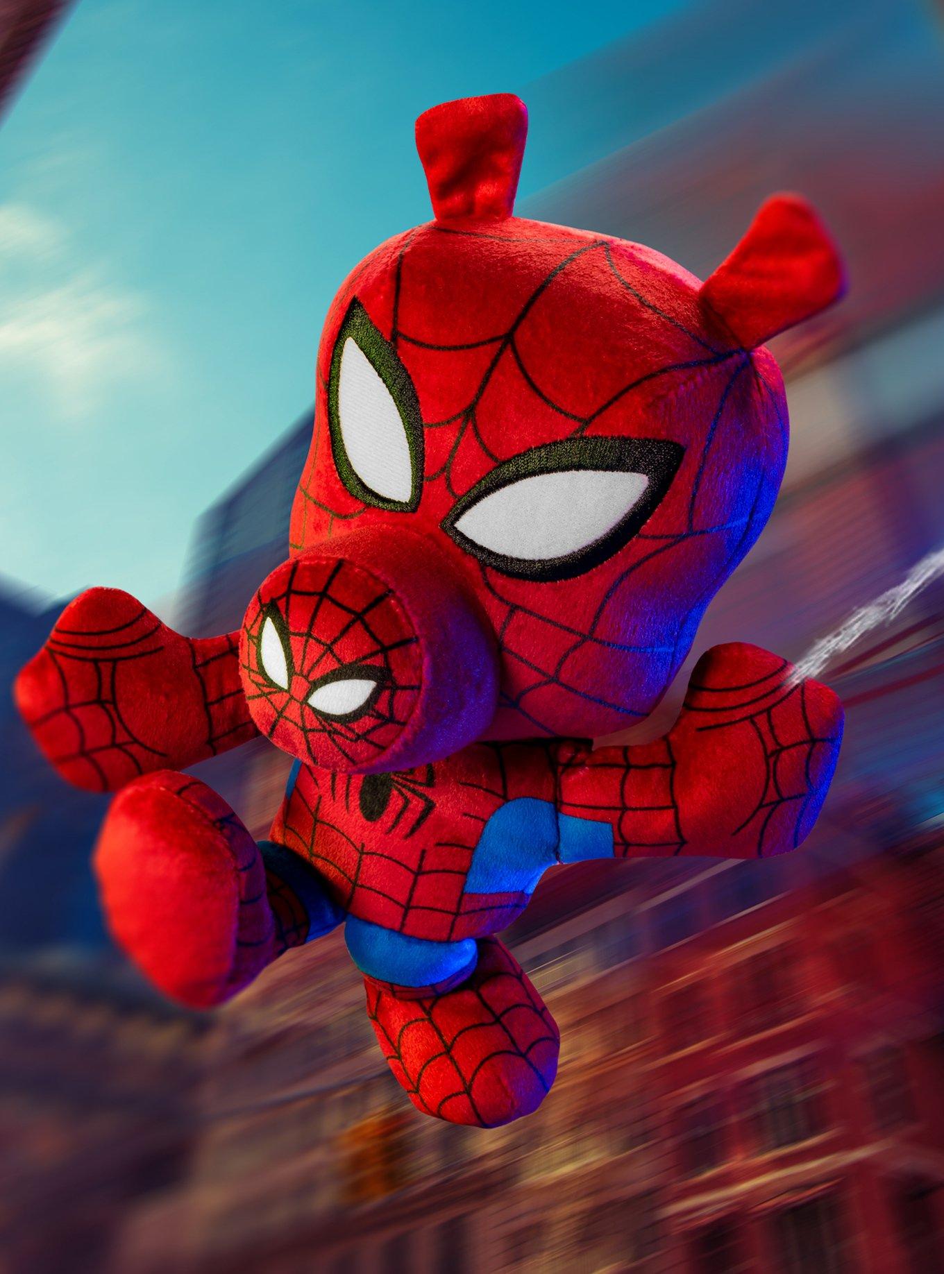 Marvel Spider-Man & Spider-Ham Bleacher Creatures Plush Bundle Red, , alternate