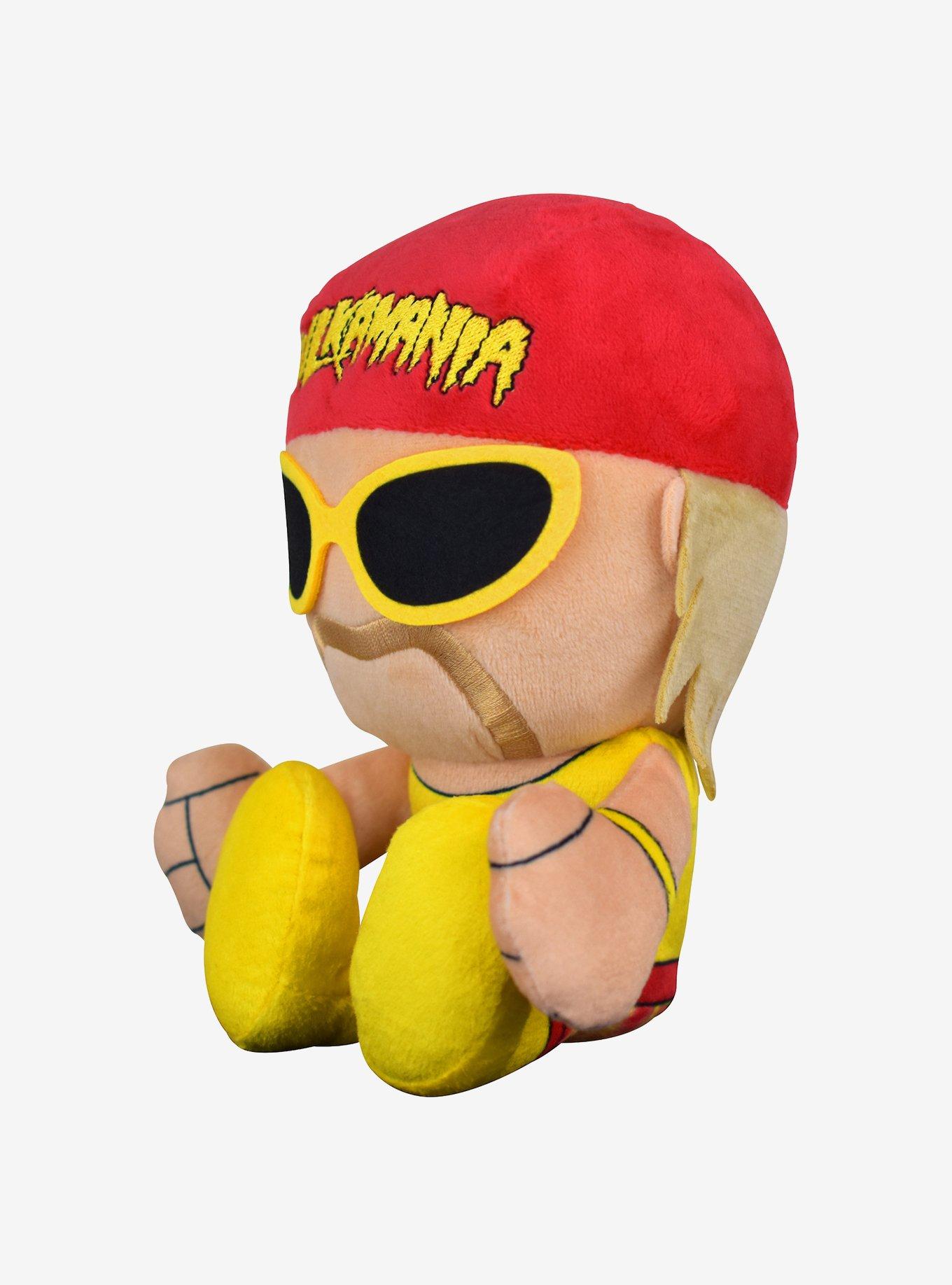 WWE Hulk Hogan Sleep Squad Throw Blanket & Kuricha Sitting Plush Bundle, , alternate