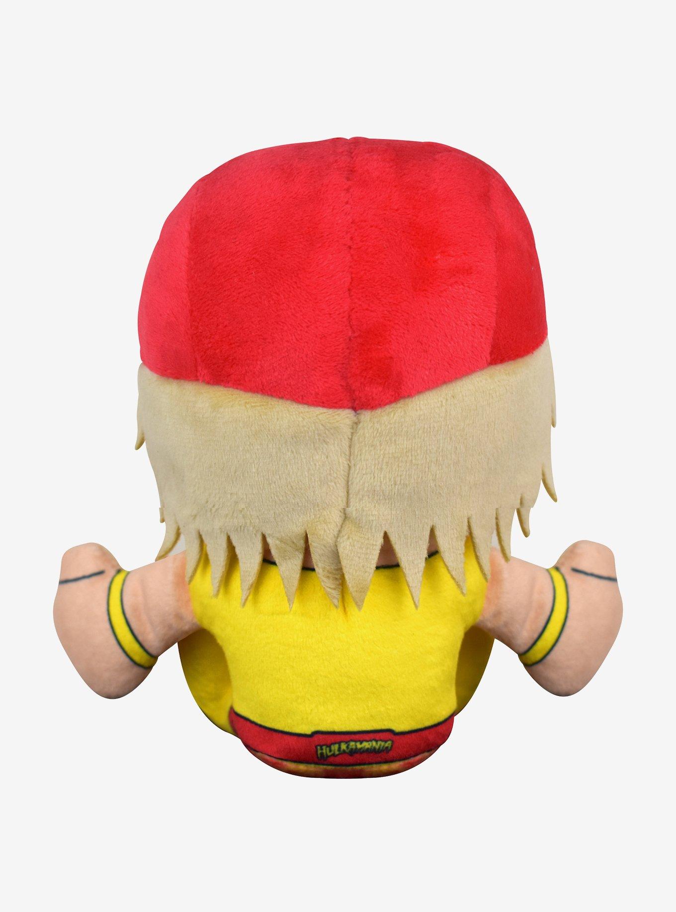 WWE Hulk Hogan Sleep Squad Throw Blanket & Kuricha Sitting Plush Bundle, , alternate