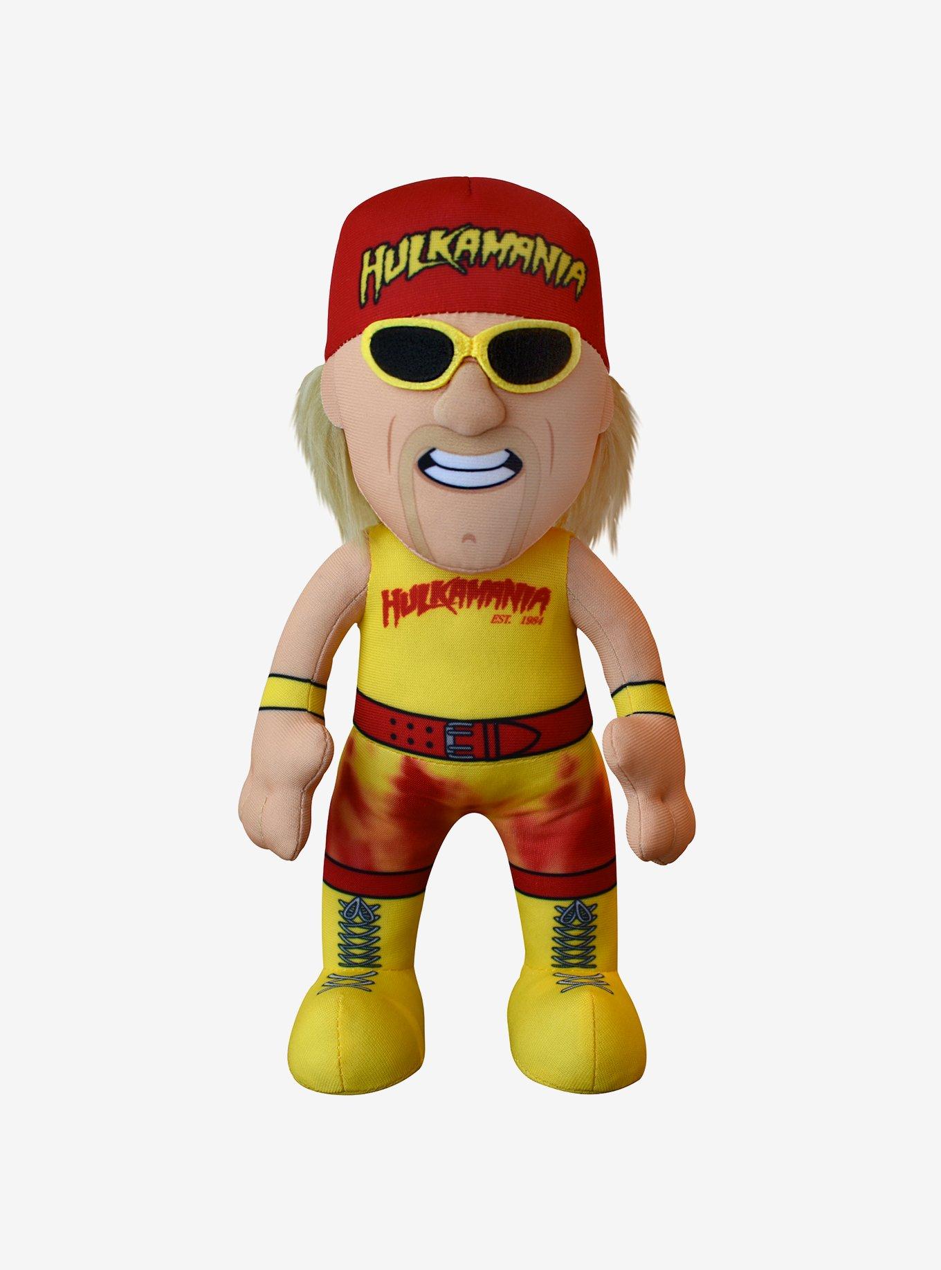 WWE Hulk Hogan Sleep Squad Throw Blanket x Plush Bundle, , alternate