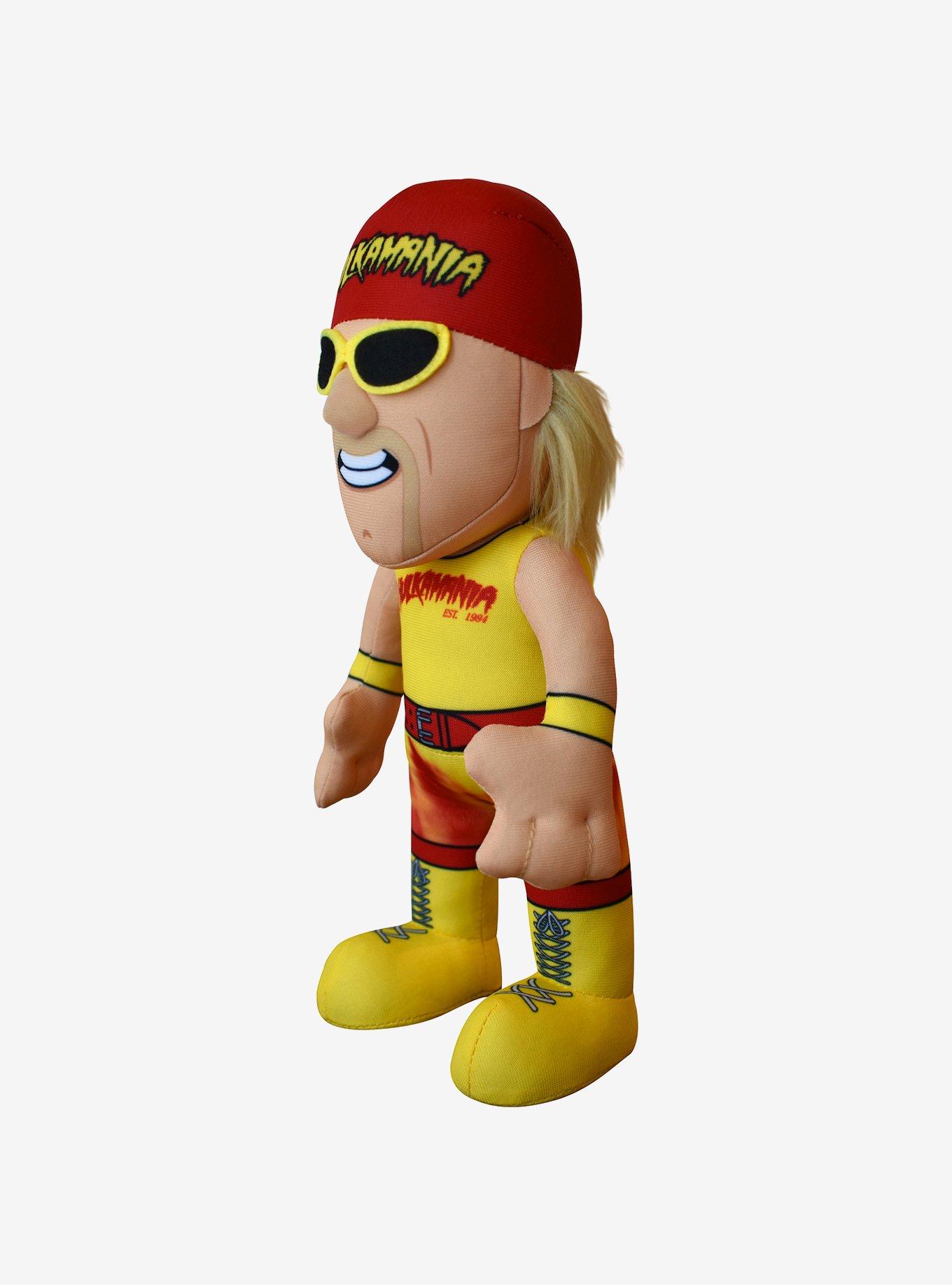 WWE Hulk Hogan Sleep Squad Throw Blanket x Plush Bundle, , alternate