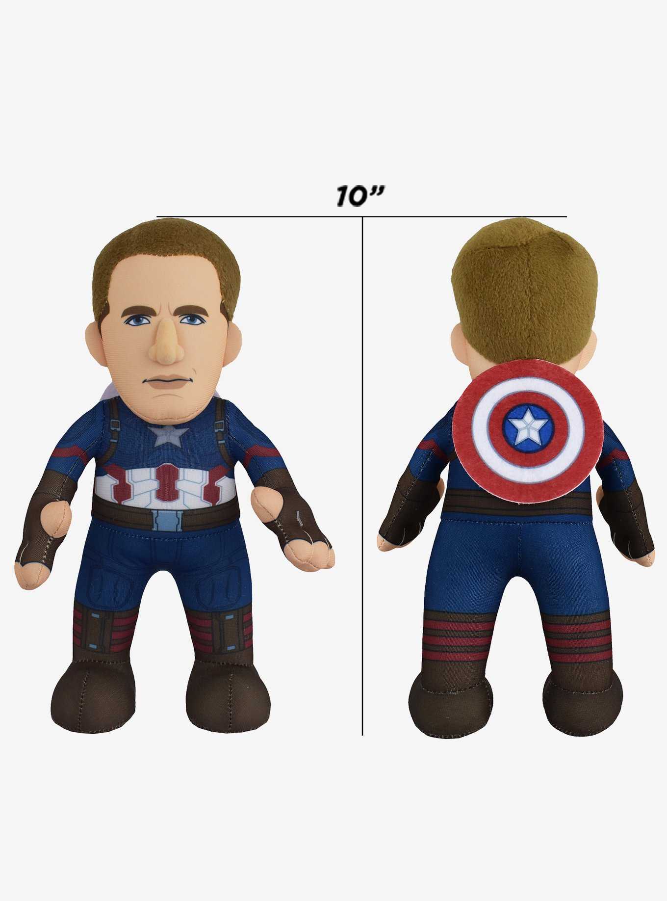 Marvel Captain America and Black Panther Bleacher Creatures Plush Bundle, , hi-res