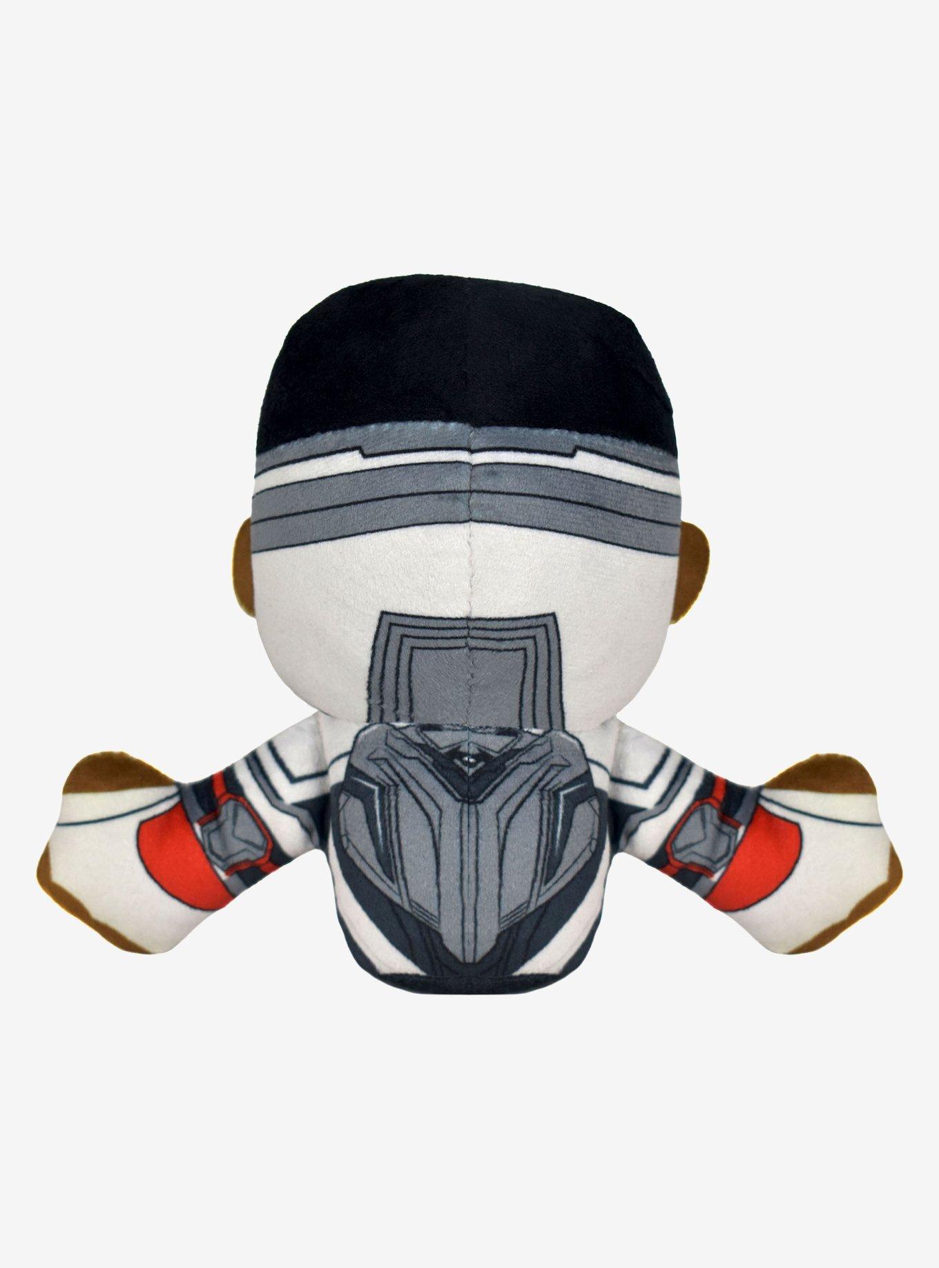 Marvel Captain America and Sam Wilson (Falcon Cap) Bleacher Creatures Plush Bundle, , alternate