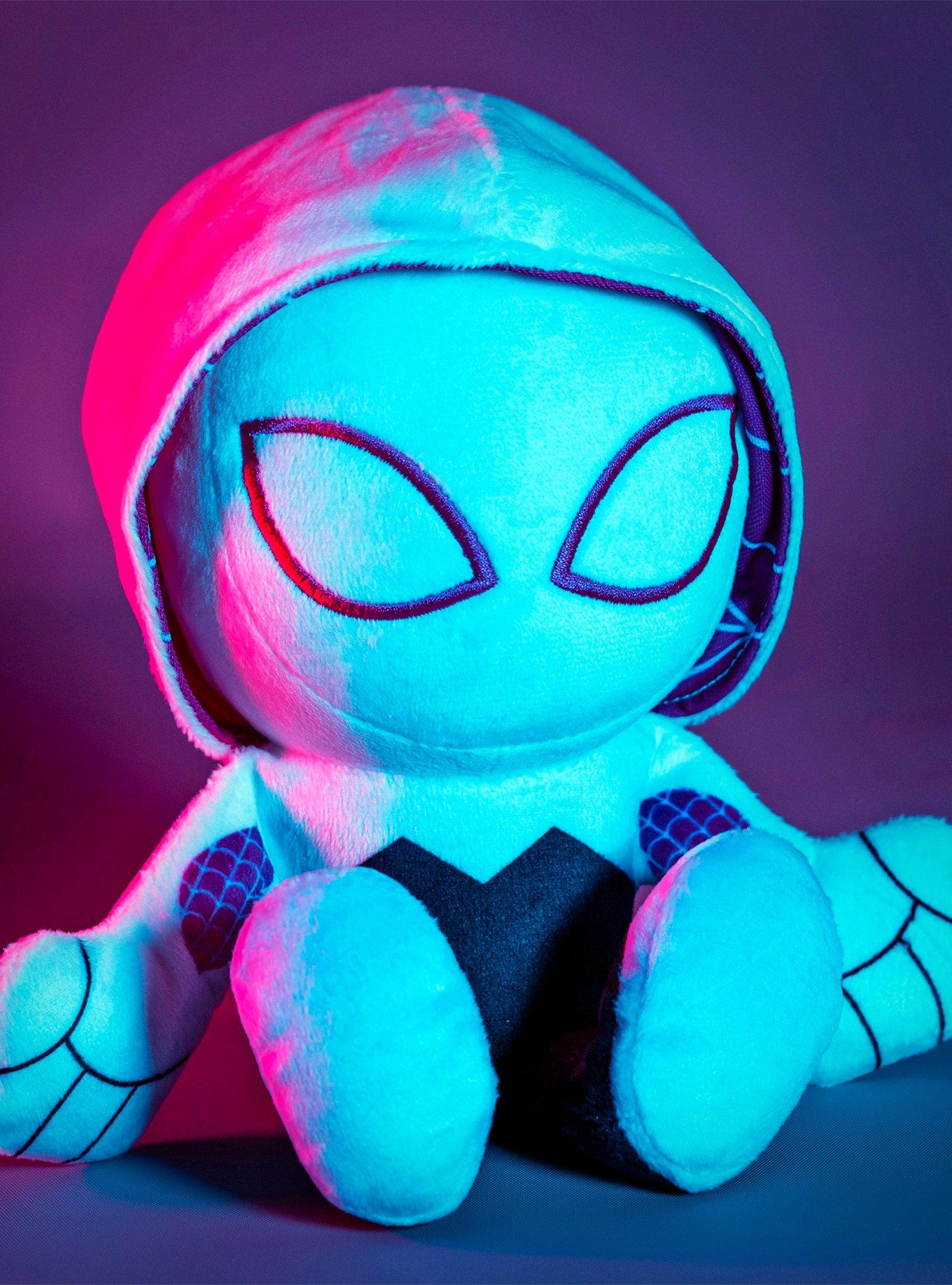 Marvel Spider-Man and Ghost Spider (Spider-Gwen) Bleacher Creatures Plush Bundle, , alternate