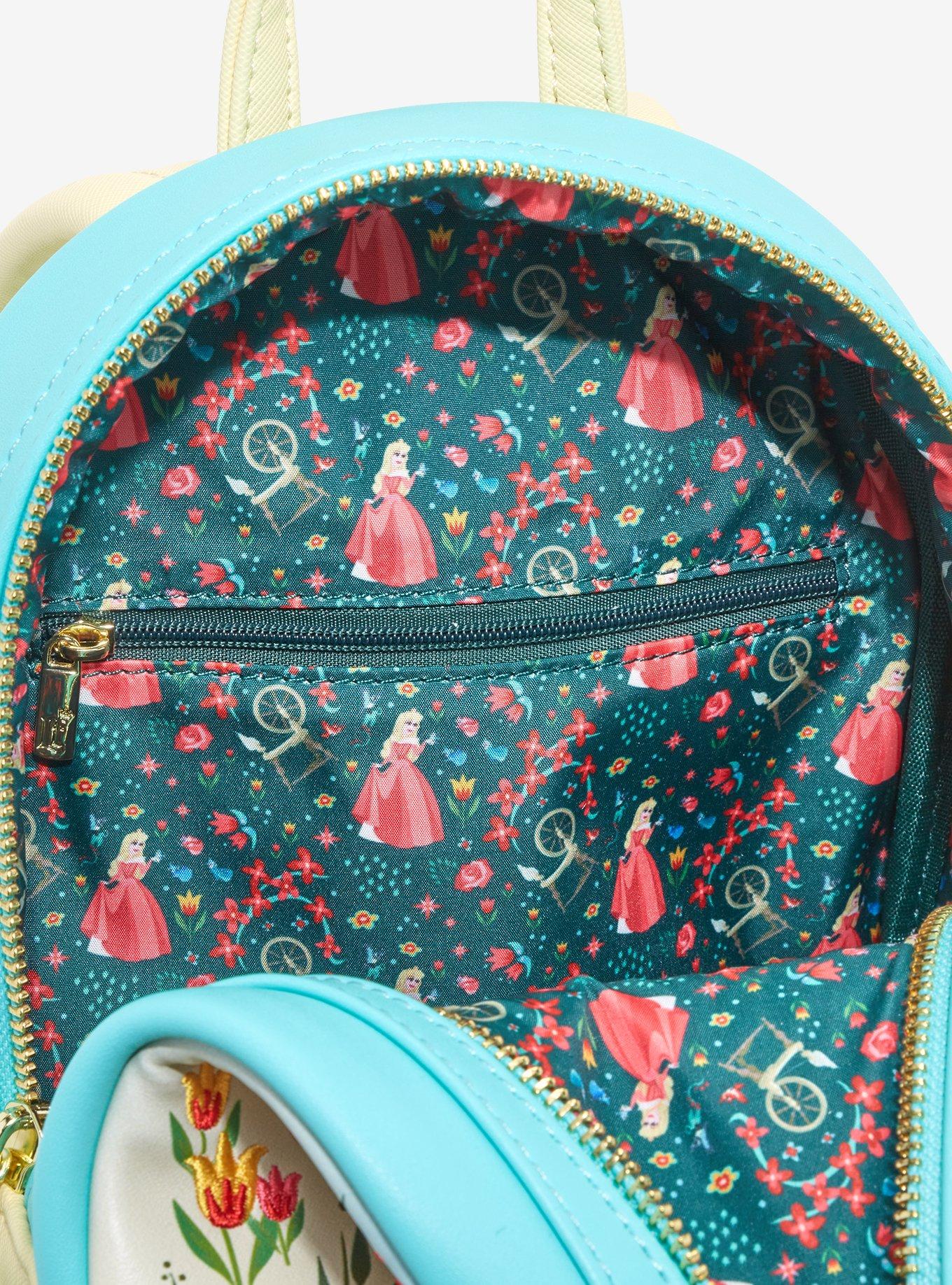 Loungefly x Disney Sleeping Beauty Aurora's Castle Mini Backpack – GeekCore