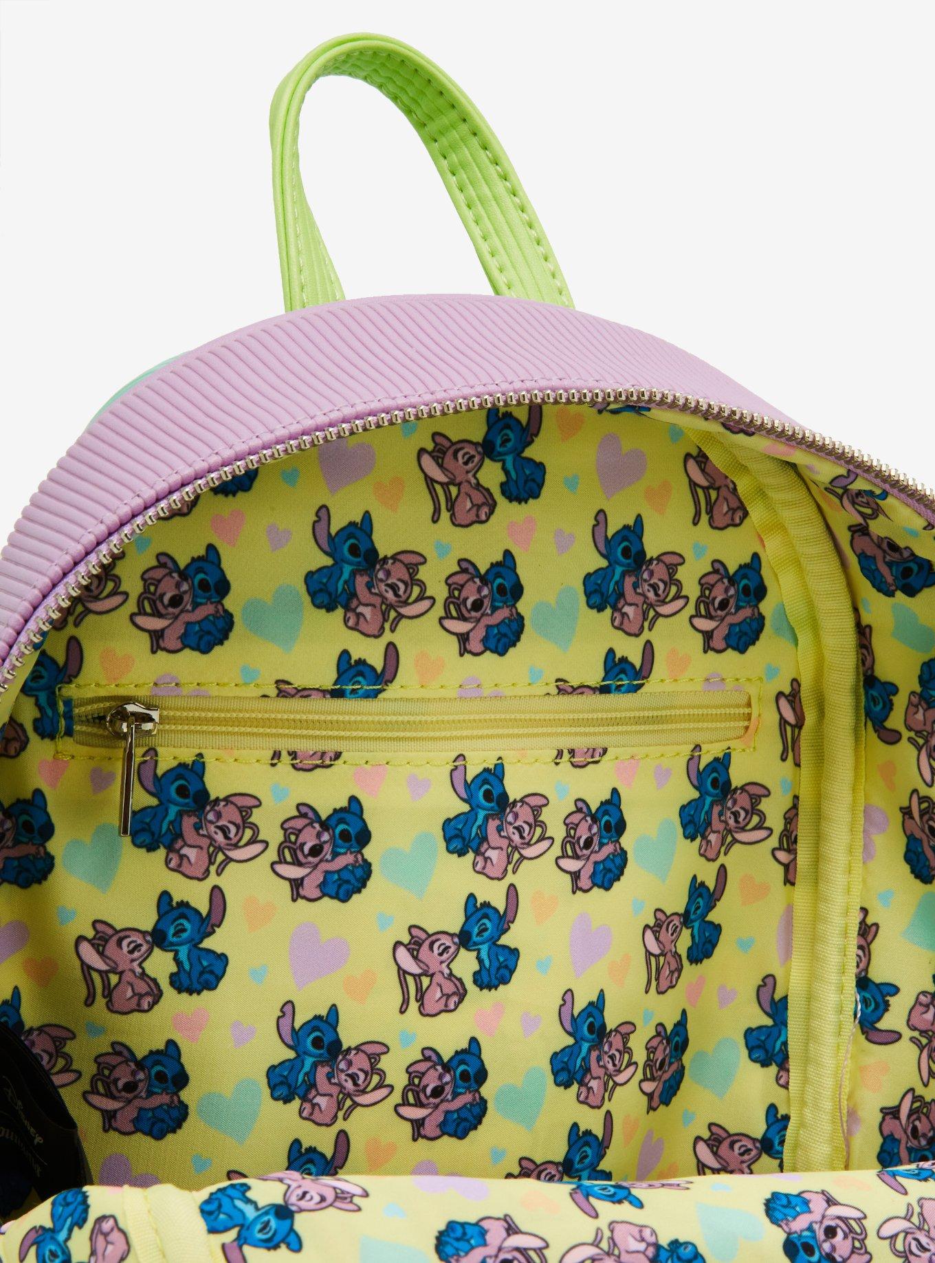 Loungefly Disney Lilo & Stitch: The Series Angel and Stitch Corduroy Mini  Backpack - BoxLunch Exclusive