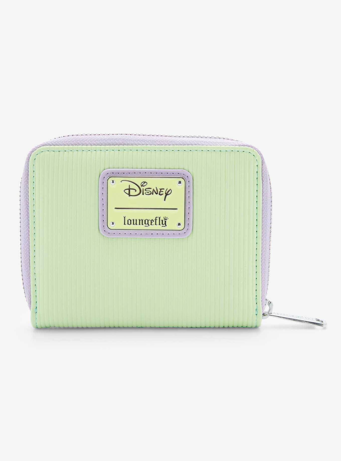 Loungefly Disney Lilo & Stitch: The Series Angel & Stitch Corduroy Small Zip Wallet - BoxLunch Exclusive, , hi-res