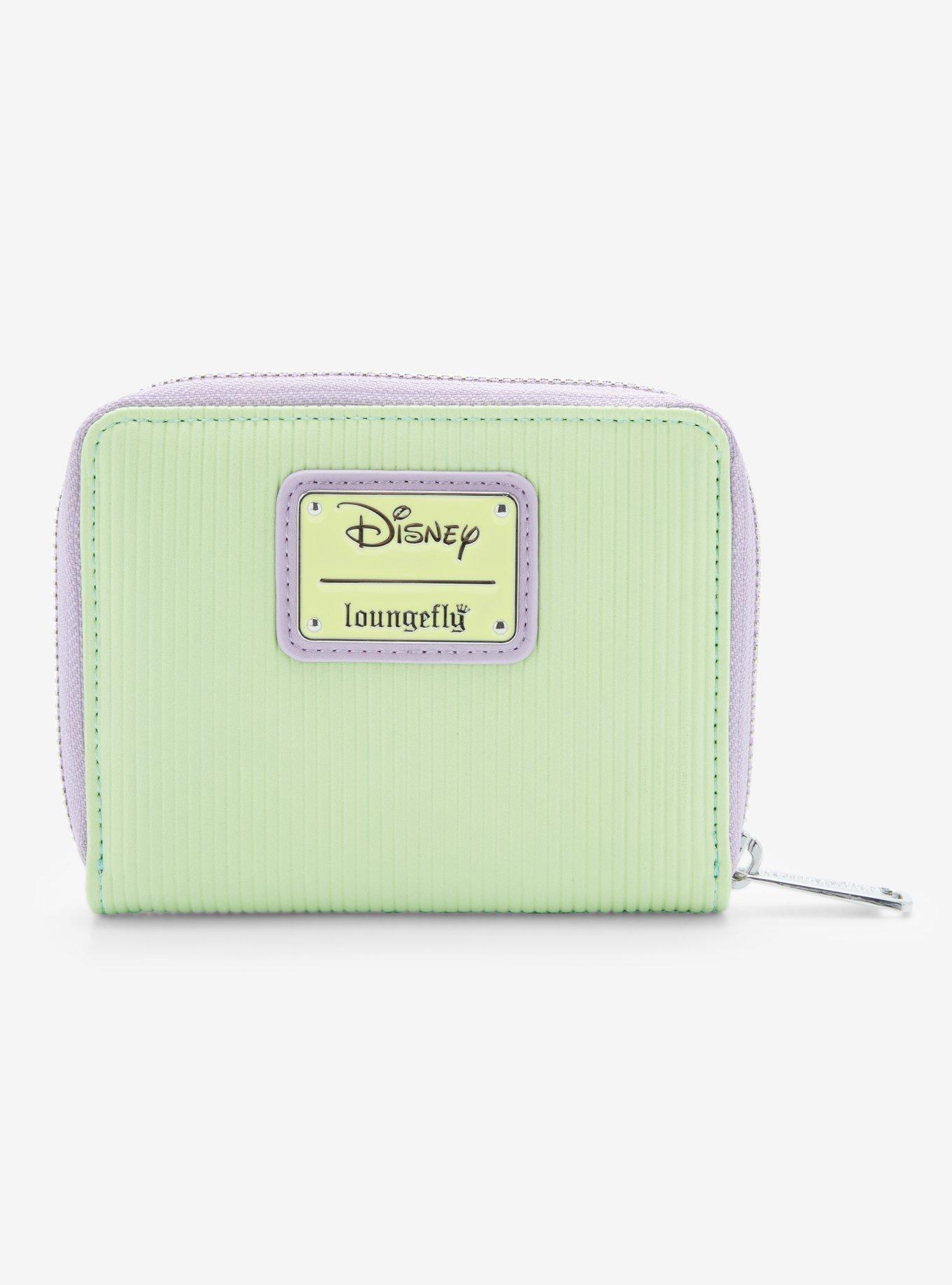 Loungefly Disney Lilo & Stitch: The Series Angel & Stitch Corduroy Small Zip Wallet - BoxLunch Exclusive, , hi-res