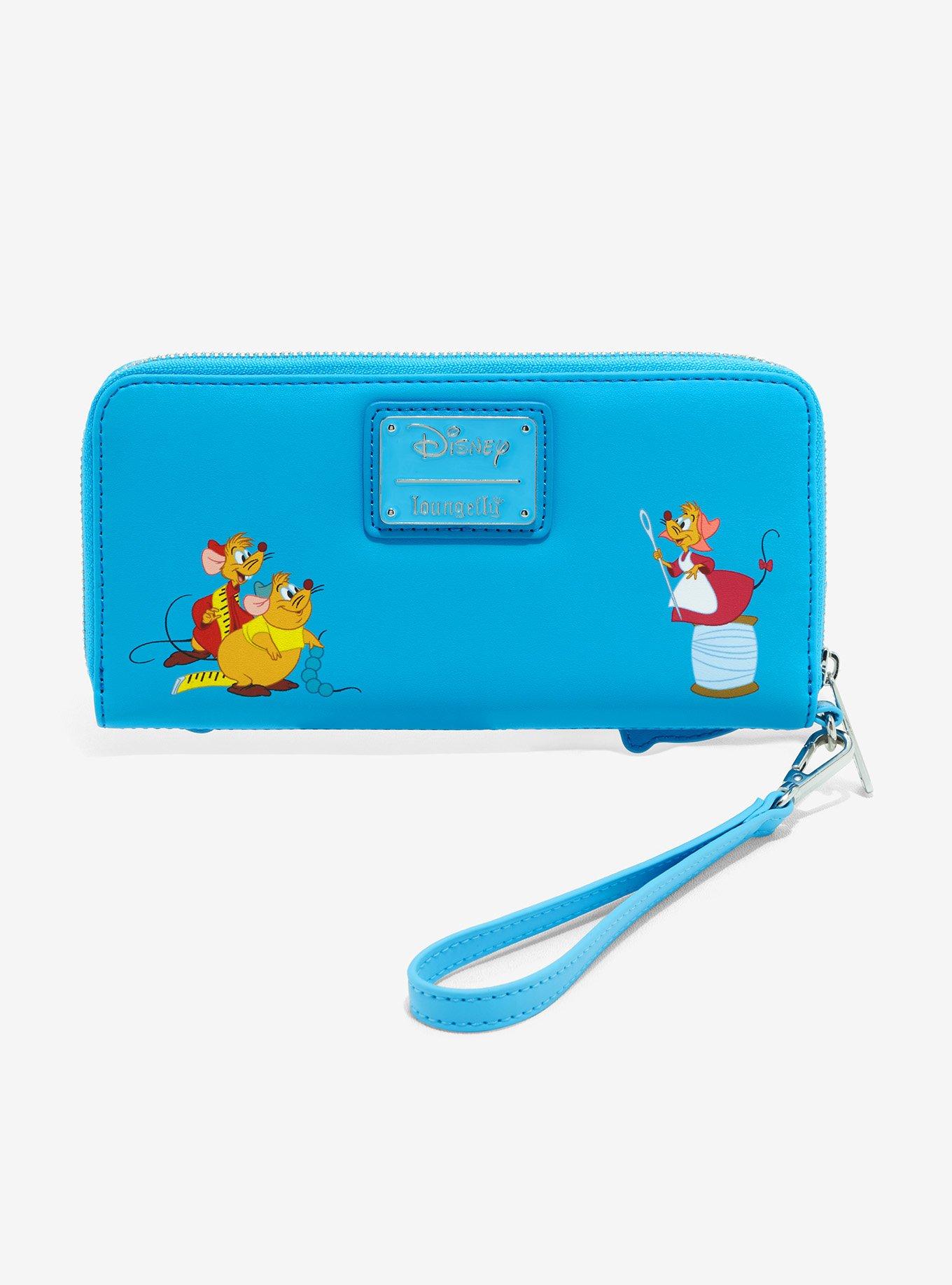 Loungefly Disney Cinderella Fairy Godmother Lenticular Portrait Zippered Wallet, , alternate