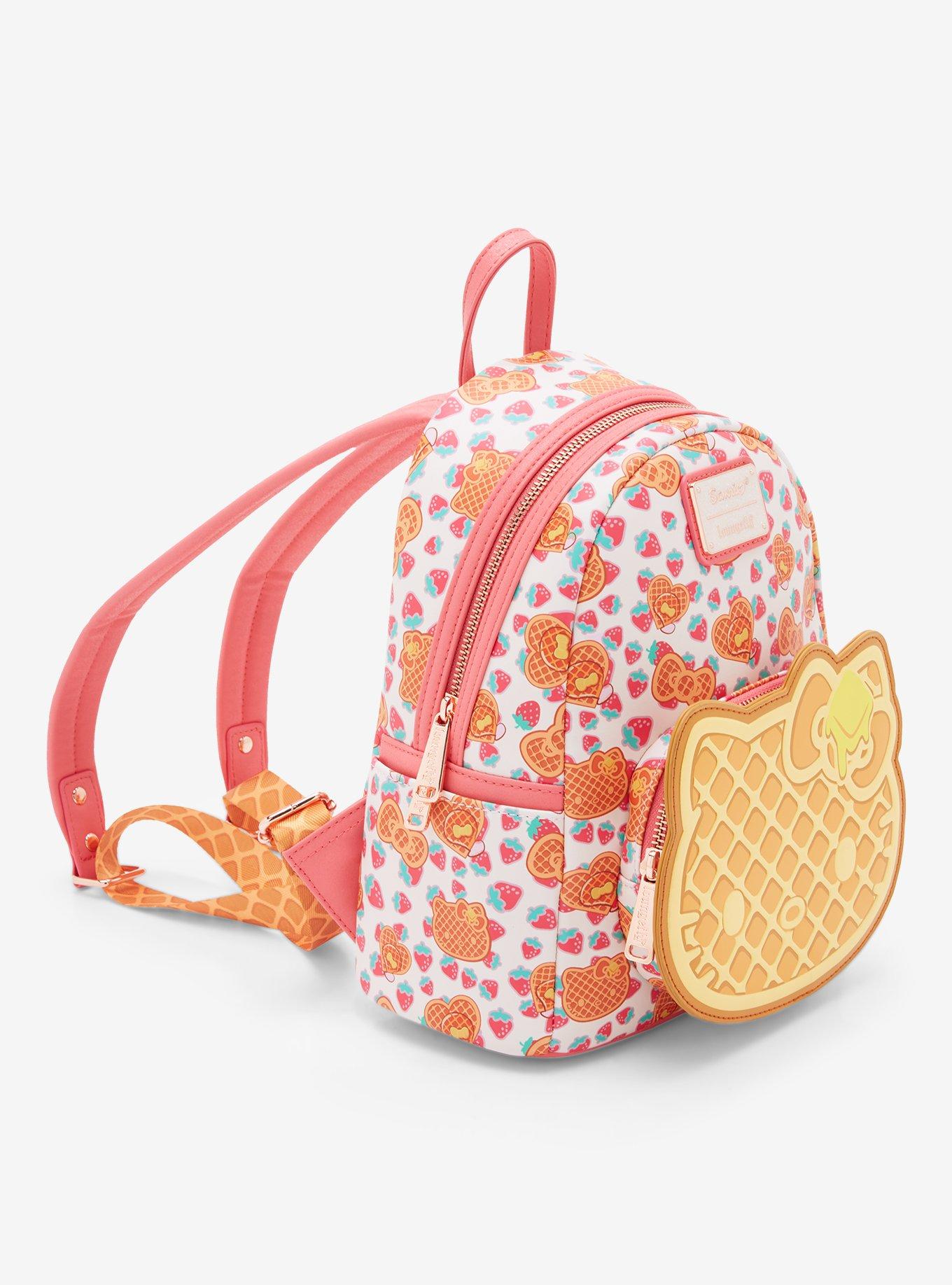Loungefly Sanrio Hello Kitty Waffle Scented Mini Backpack, , alternate