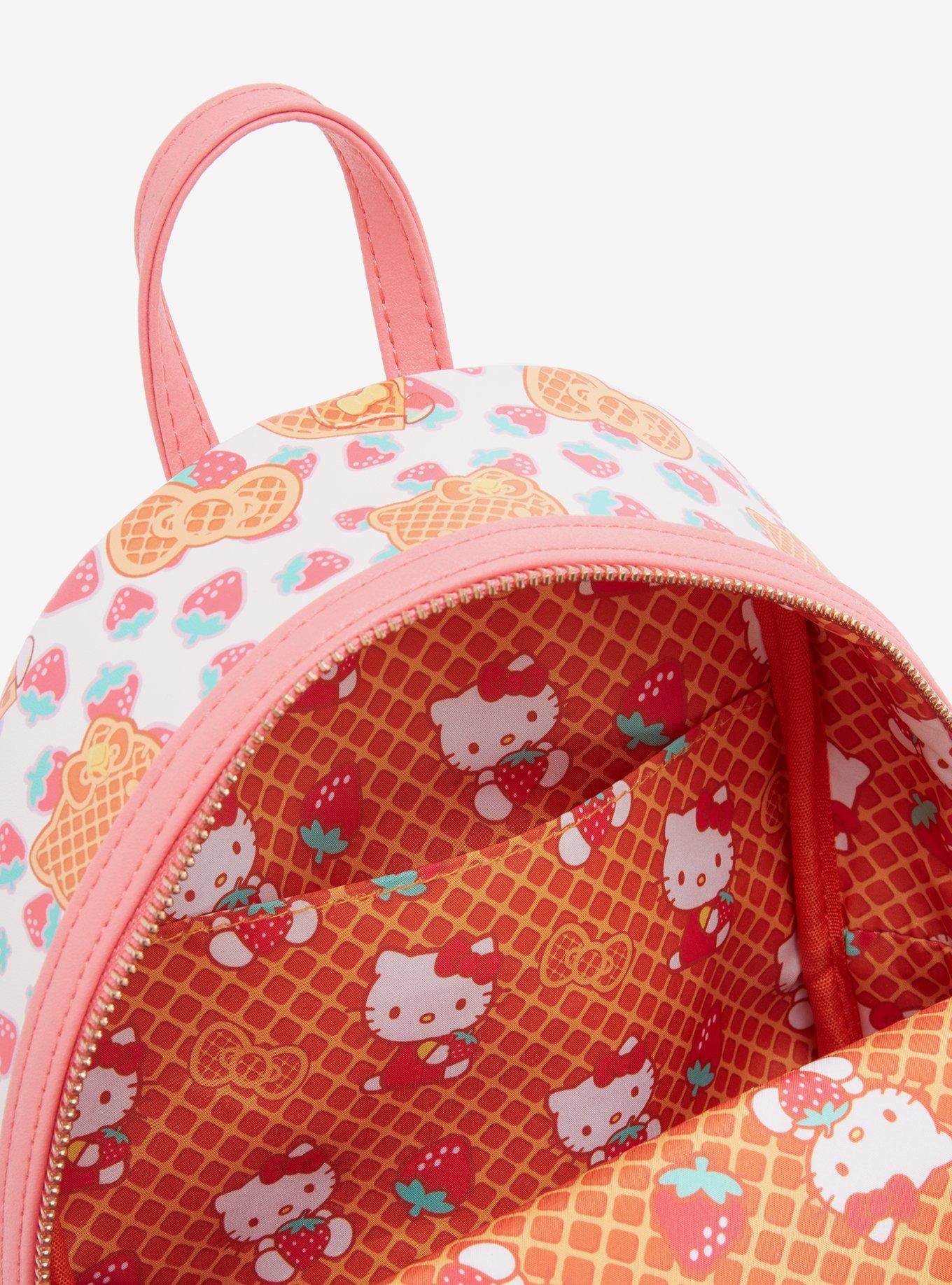 Loungefly Sanrio Hello Kitty Waffle Scented Mini Backpack, , alternate