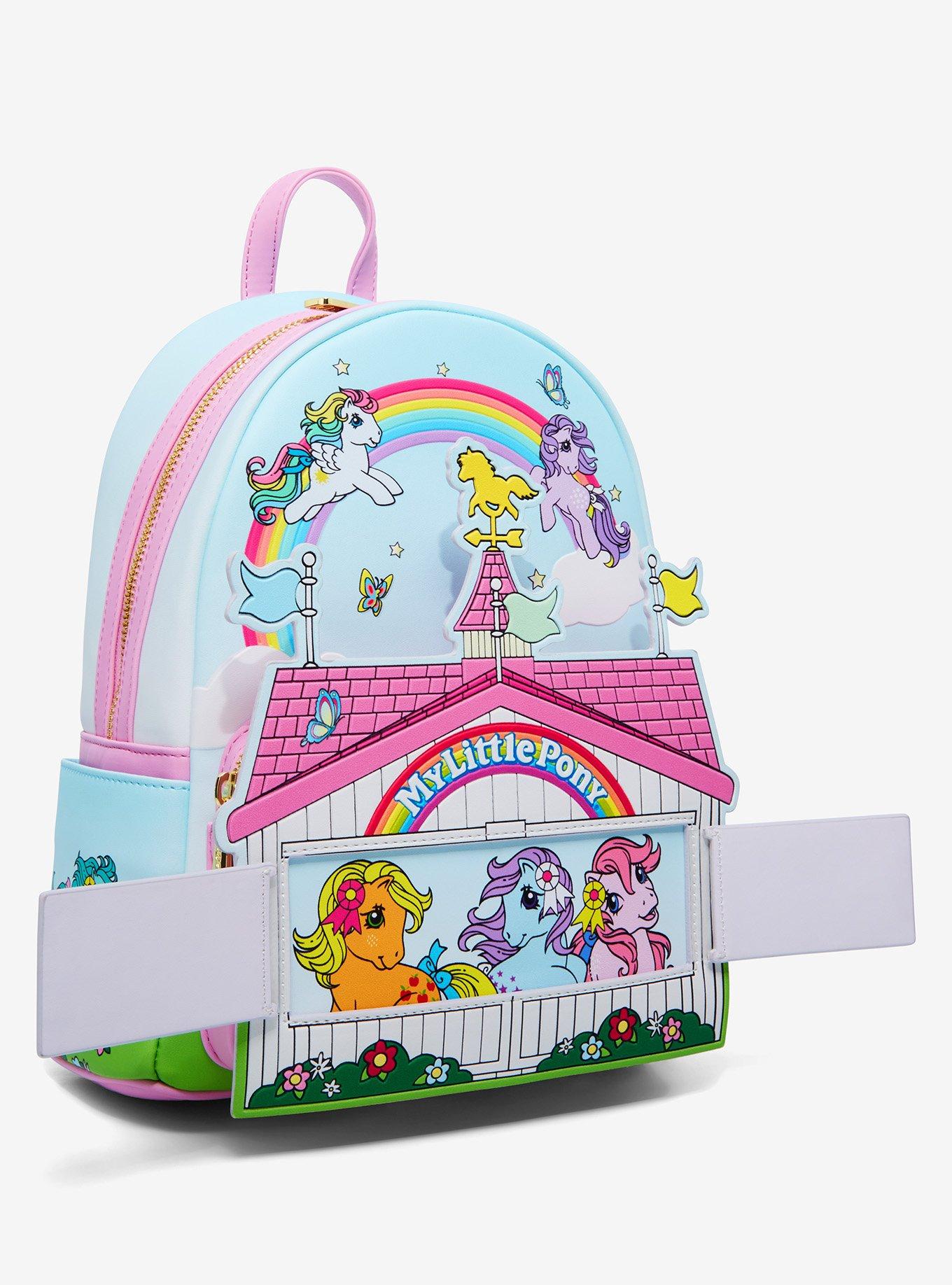 Loungefly My Little Pony Retro Stables Mini Backpack, , alternate