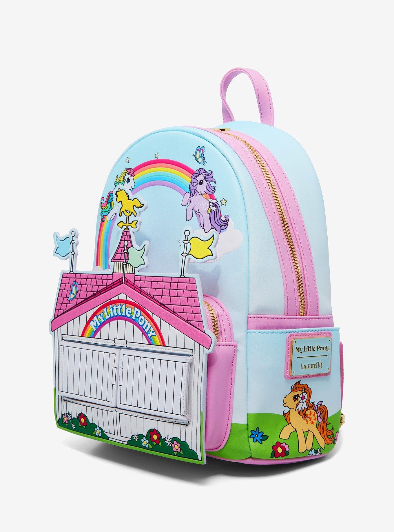 Loungefly My Little Pony Retro Stables Mini Backpack, , alternate