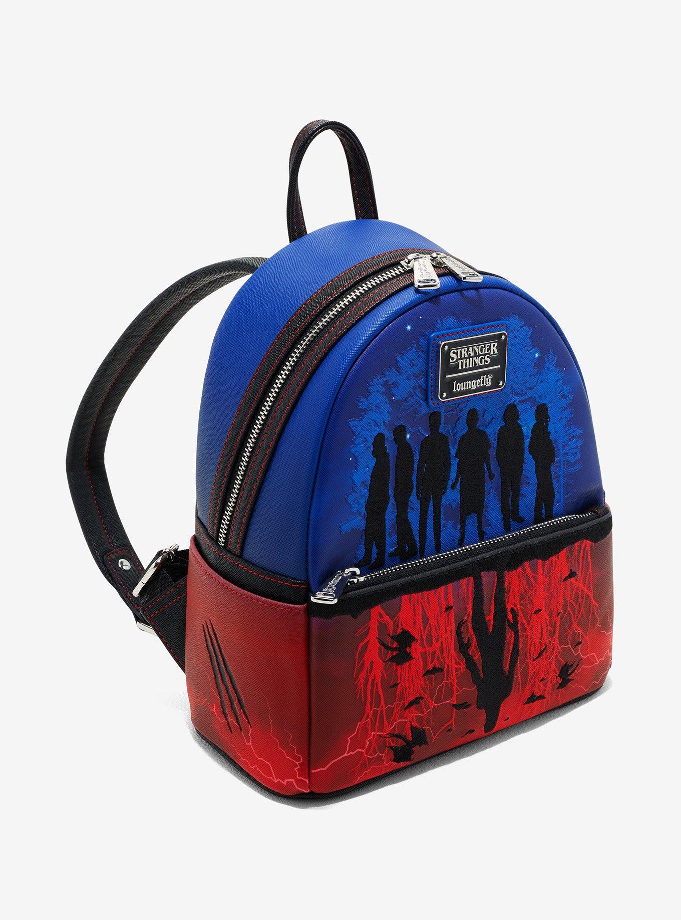 Loungefly Stranger Things Two-Toned Silhouettes Mini Backpack, , alternate