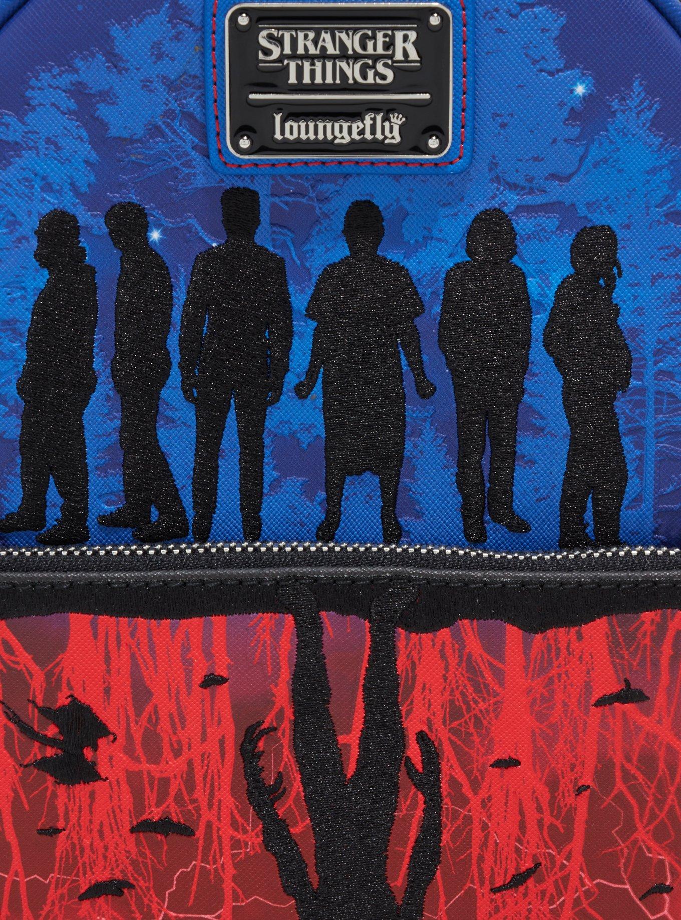 Loungefly Stranger Things Two-Toned Silhouettes Mini Backpack, , alternate