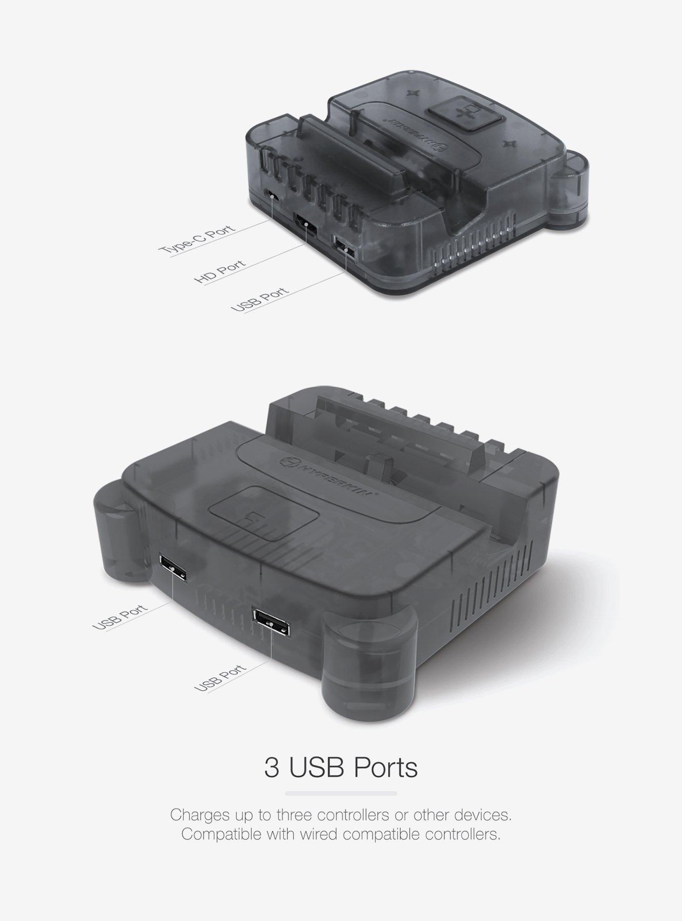 Hyperkin Nintendo Switch RetroN S64 Console Dock, , alternate