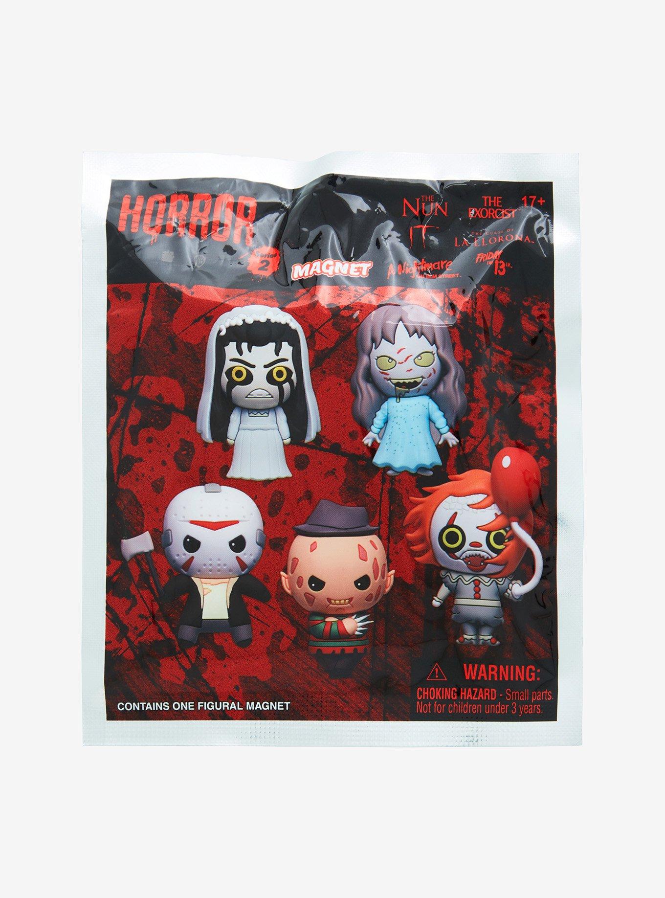 Horror Characters Series 2 Blind Bag Magnet - BoxLunch Exclusive, , hi-res