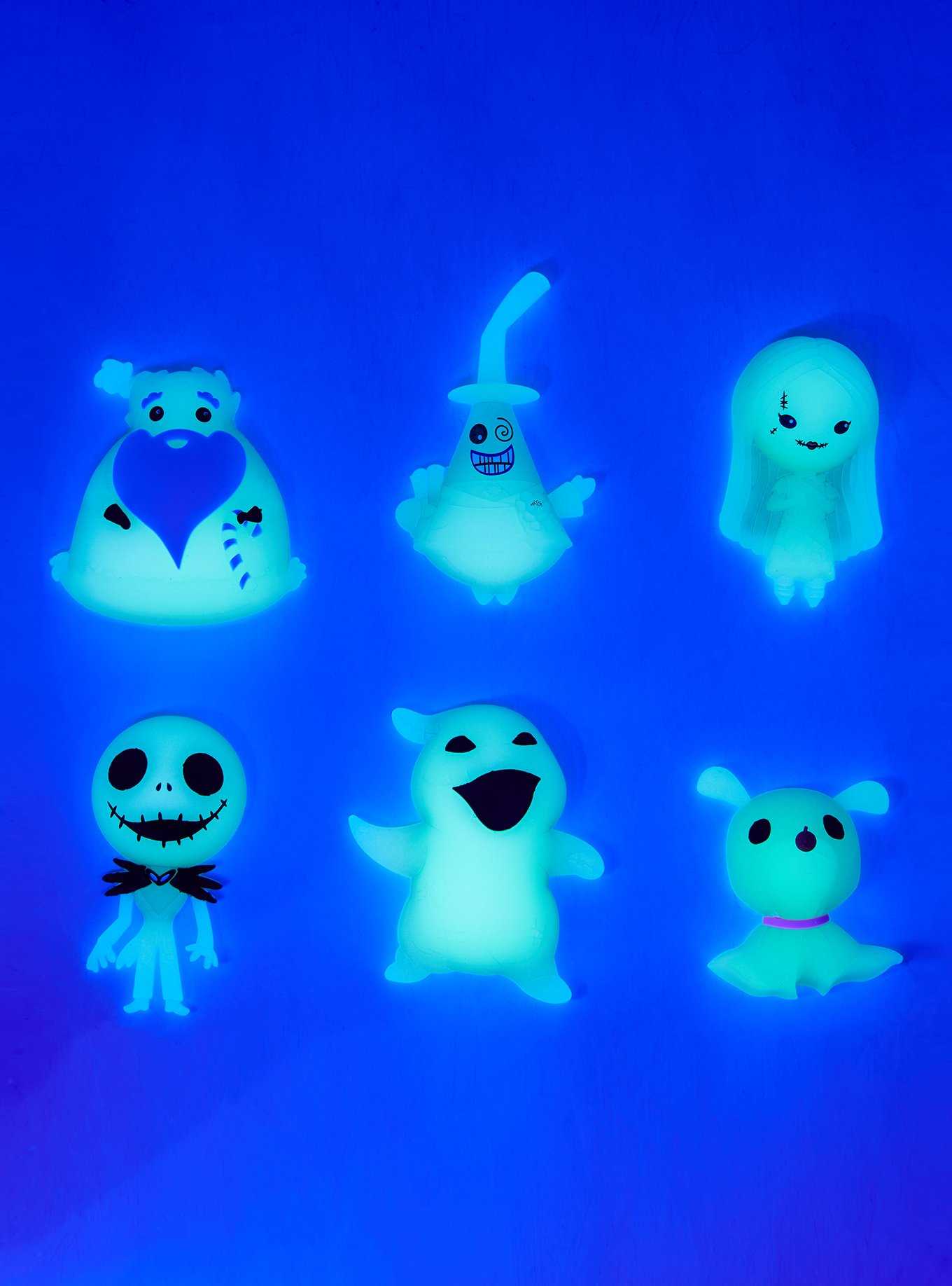 Disney The Nightmare Before Christmas 30th Anniversary Glow-in-the-Dark Blind Bag Figural Magnet - BoxLunch Exclusive, , hi-res