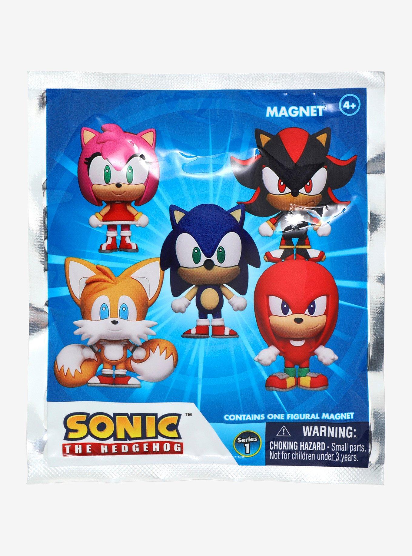 Sonic the Hedgehog Characters Series 1 Bling Bag Figural Magnet, , hi-res