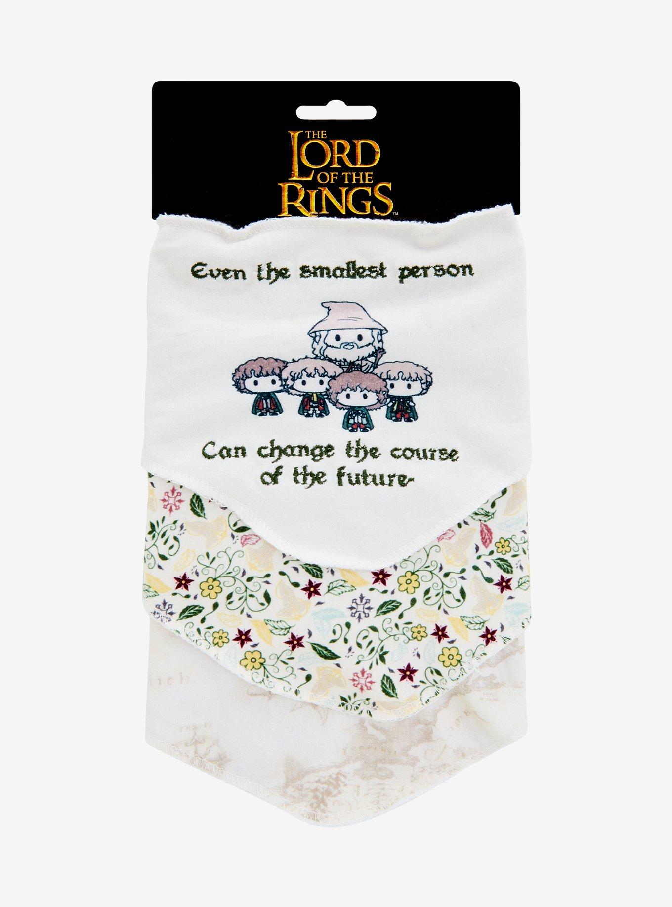 The Lord of the Rings Gandalf & Hobbits Bandana Bib Set - BoxLunch Exclusive, , alternate