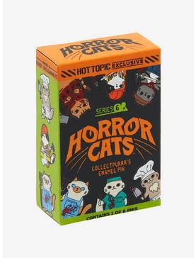 Horror Cats Series 6 Blind Box Enamel Pin Hot Topic Exclusive, , hi-res