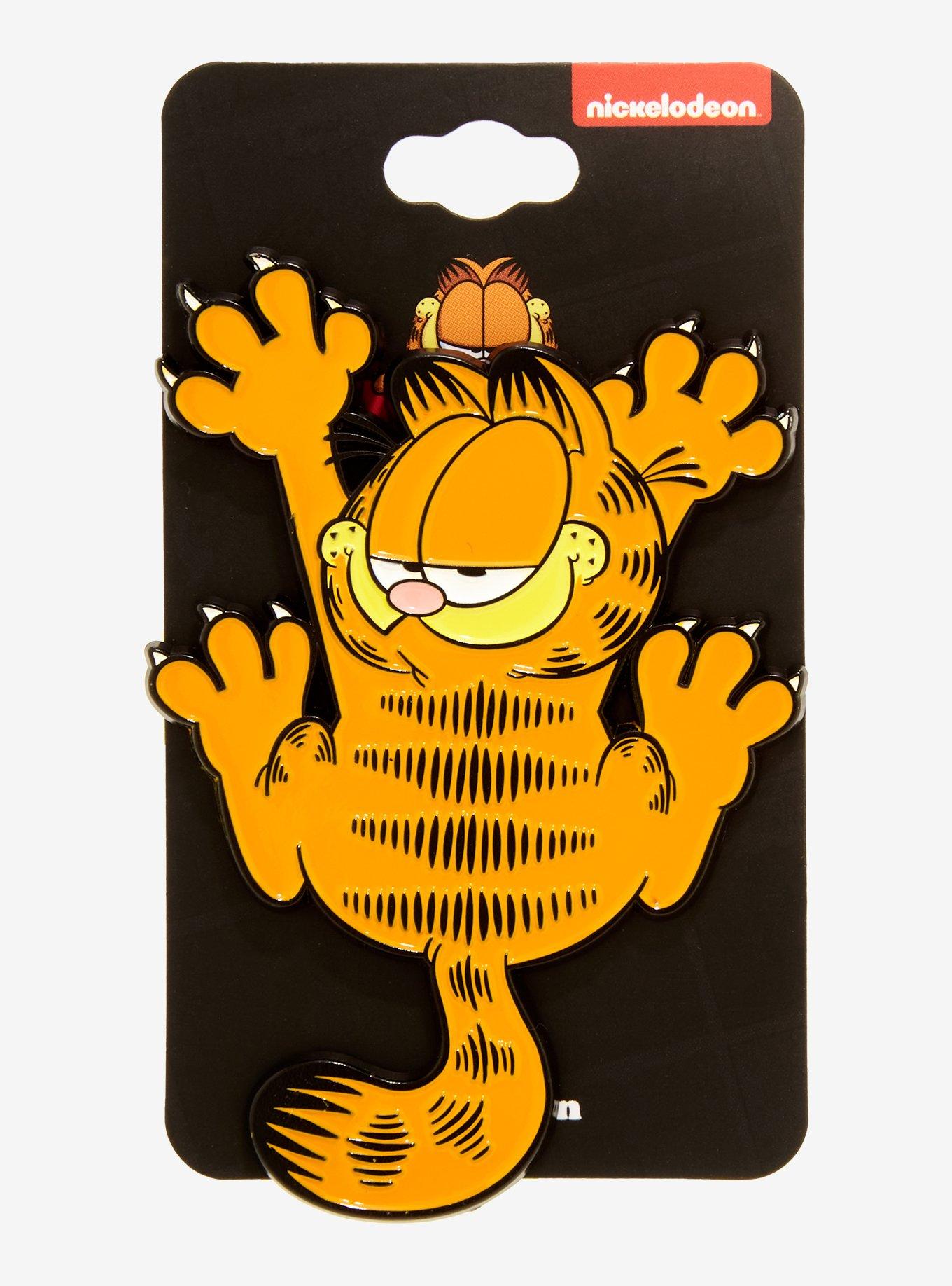 Garfield Gripping Enamel Pin, , alternate