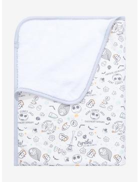 Disney The Nightmare Before Christmas Icons Allover Print Swaddle Blanket - BoxLunch Exclusive , , hi-res