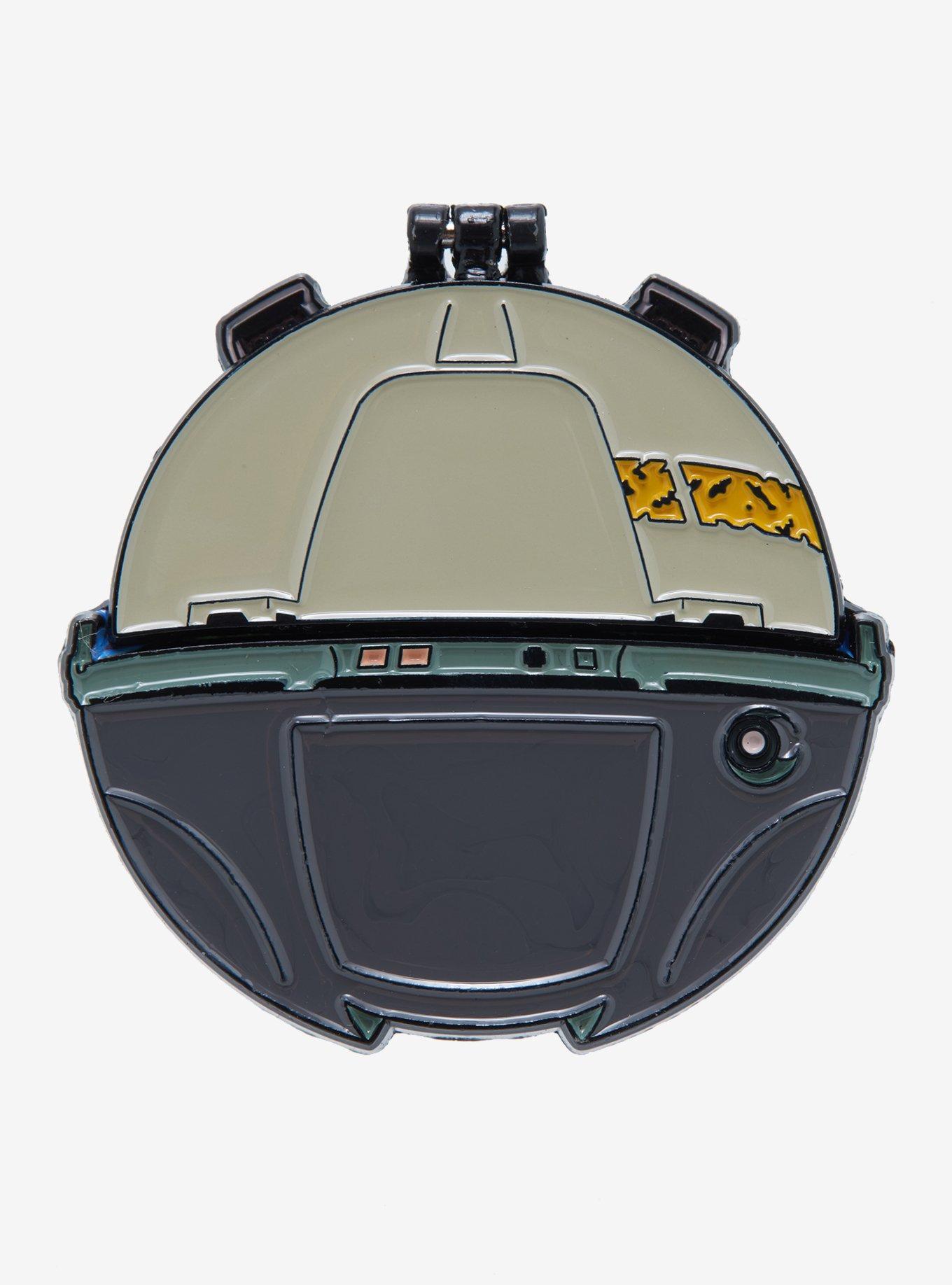 Star Wars The Mandalorian Grogu Hover Pram Enamel Pin, , alternate