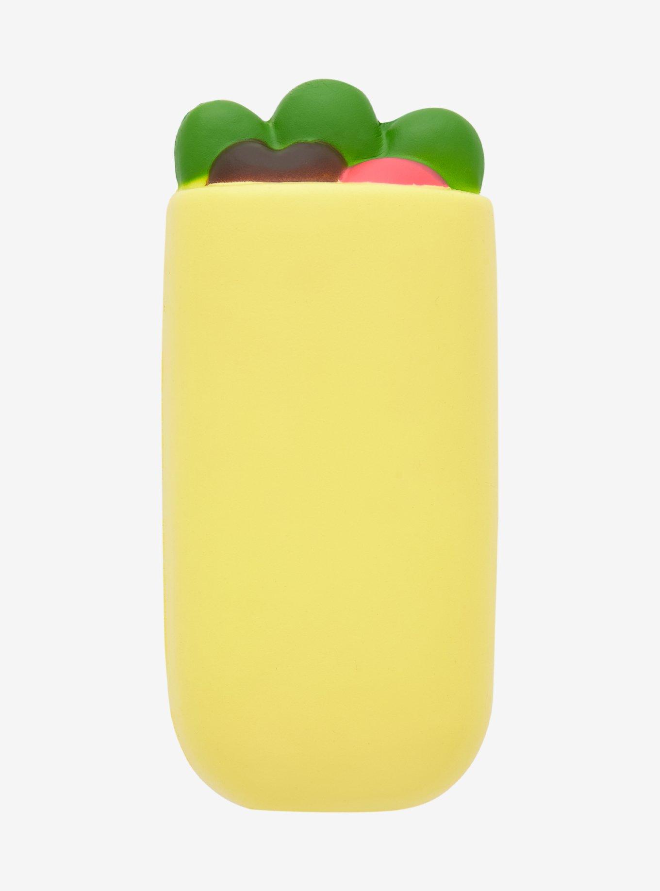 Kawaii Burrito Squishy Toy, , alternate