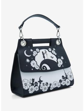 Loungefly Disney The Nightmare Before Christmas Spiral Hill Silhouette Handbag - BoxLunch Exclusive, , hi-res