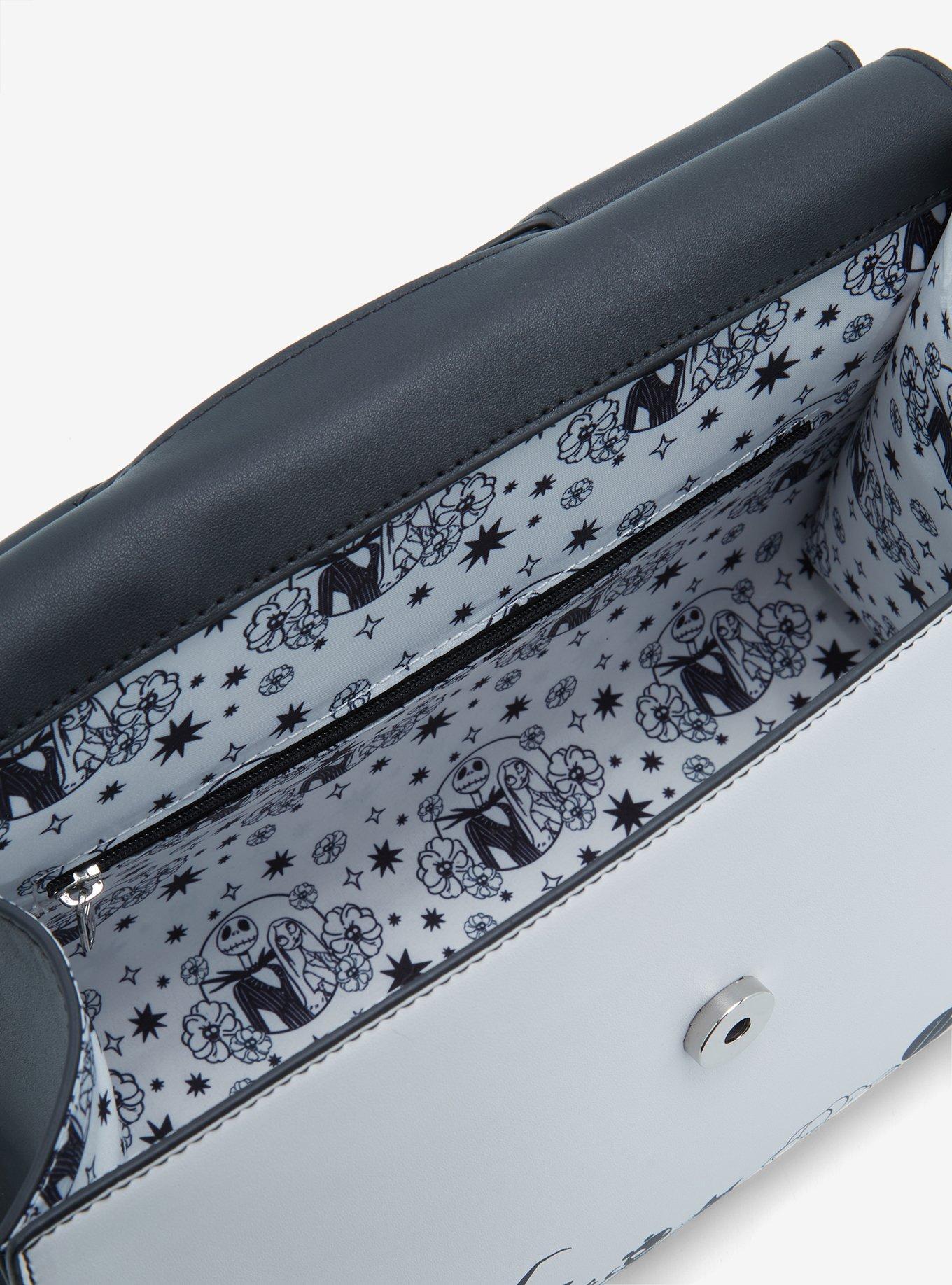 Loungefly Disney The Nightmare Before Christmas Spiral Hill Silhouette Handbag - BoxLunch Exclusive, , alternate